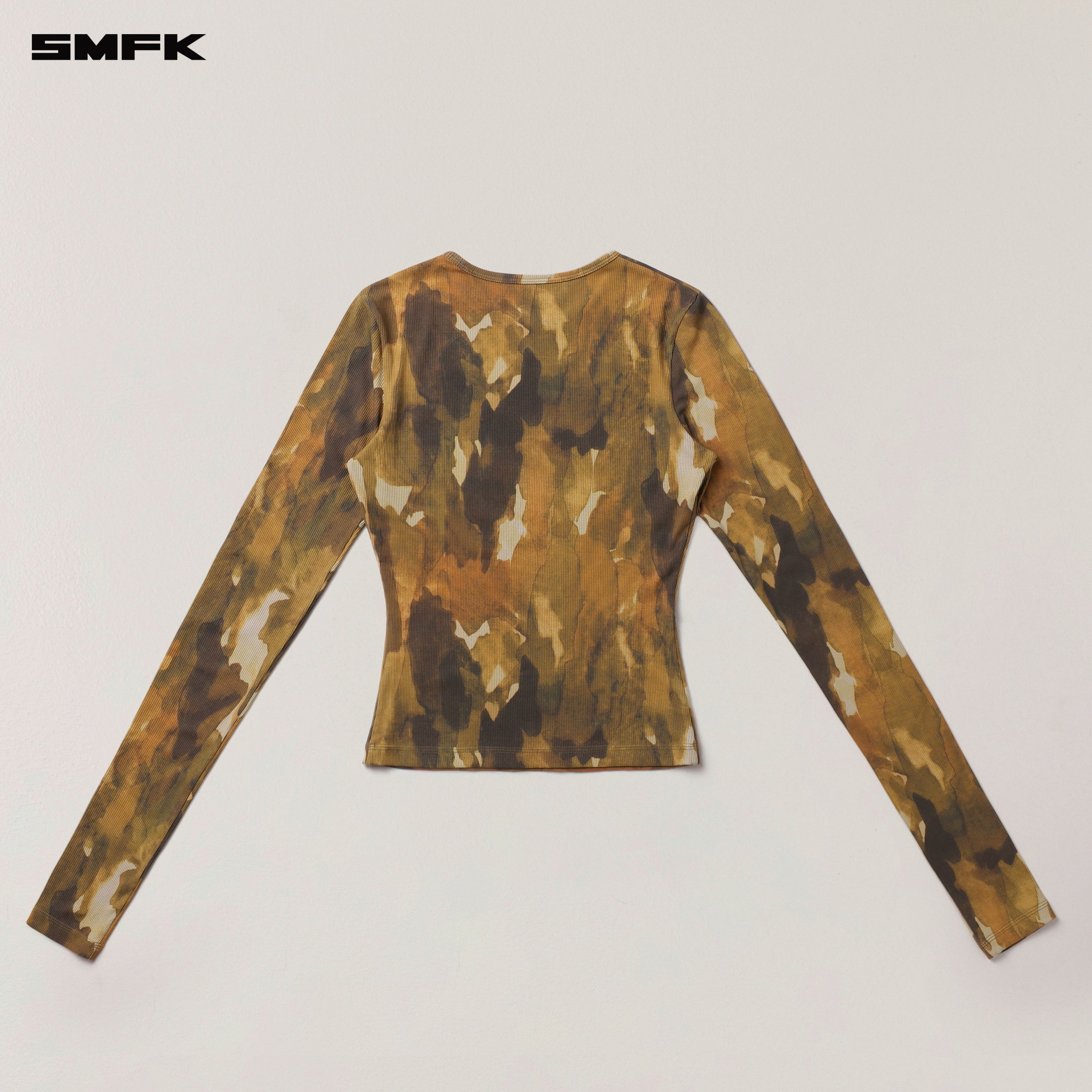 VINTAGE-STORM FADE SILK SPORTS PULLOVER INK CAMOUFLAGE