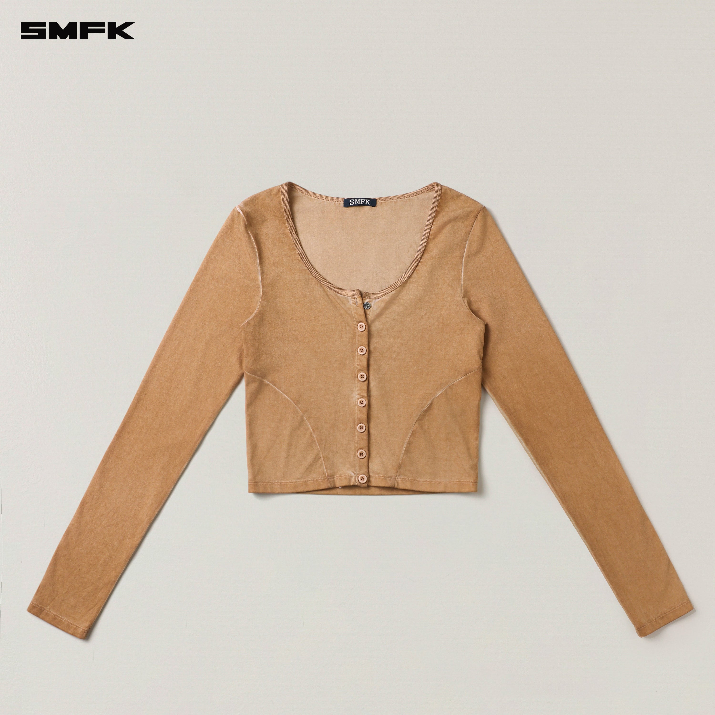 VINTAGE HURRICANE FADE BODY CARDIGAN FADING DESERT