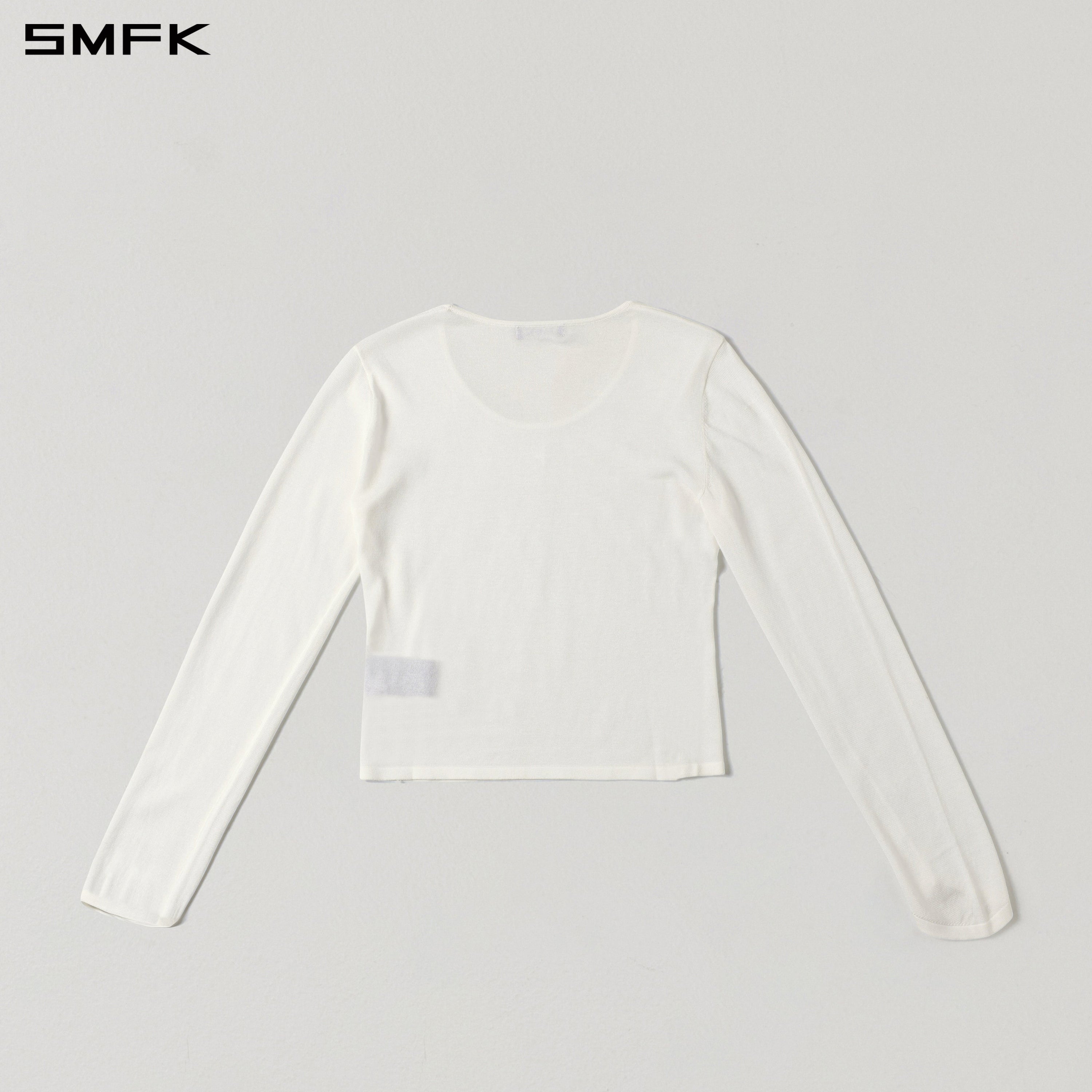 MYTH AEOLUS SLIM KNIT/ACETATE+COTTON CLOUD WHITE