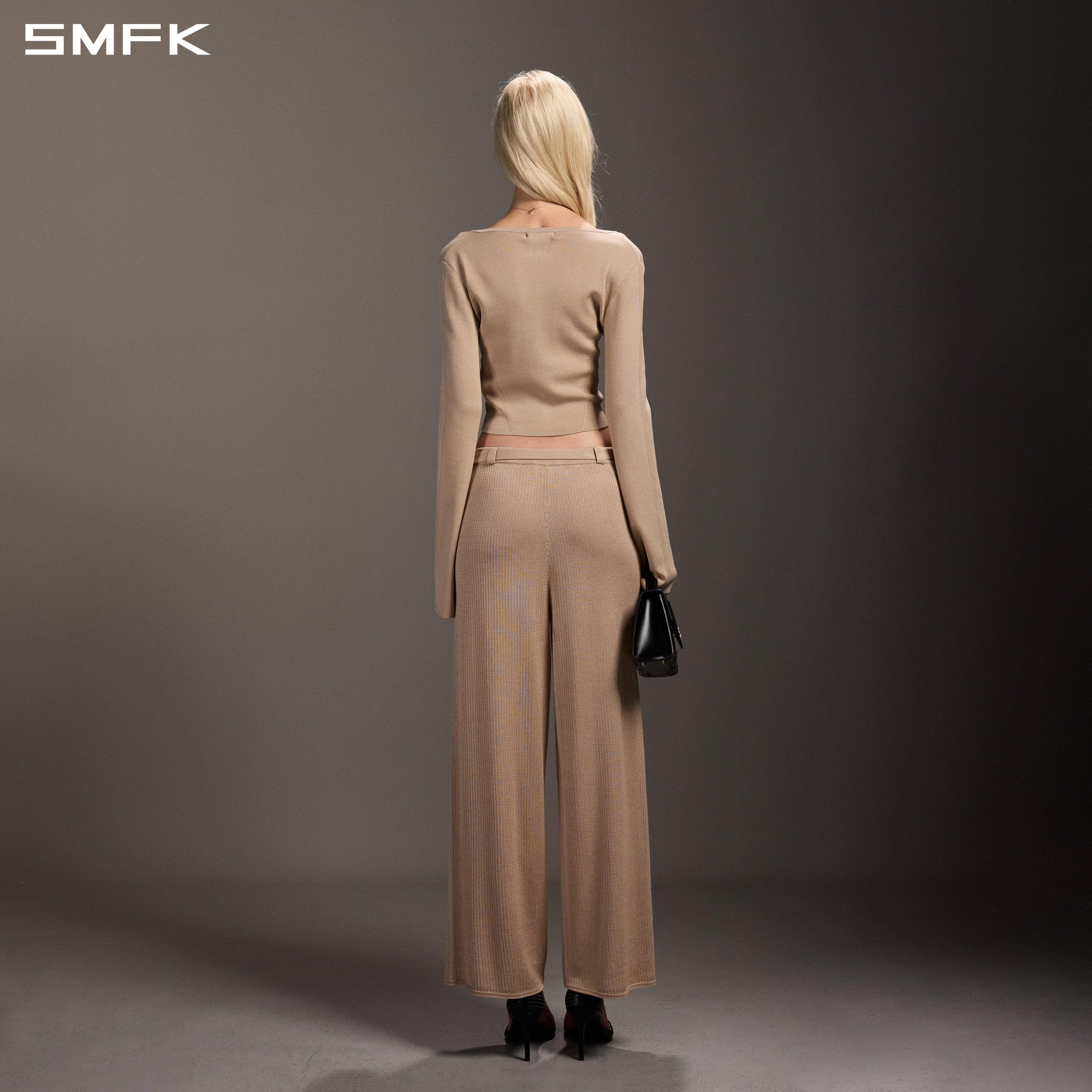 MYTH SEER SLIM KNIT CARDIGAN/TENCEL+SILK FRESH SKIN