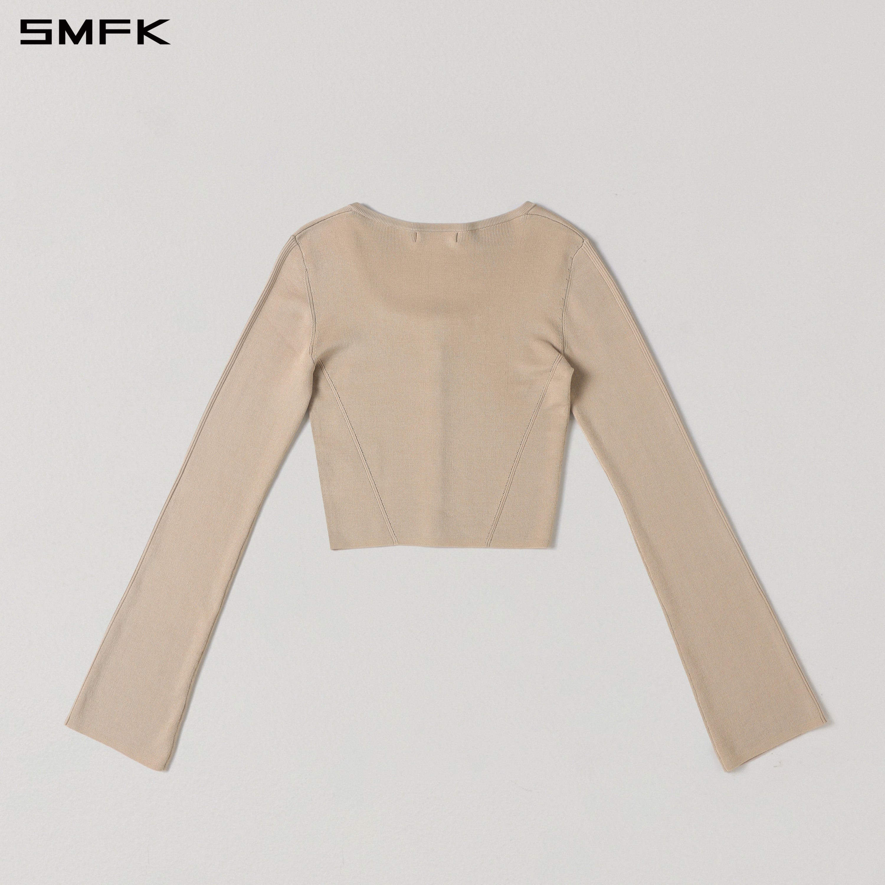 MYTH SEER SLIM KNIT CARDIGAN/TENCEL+SILK FRESH SKIN