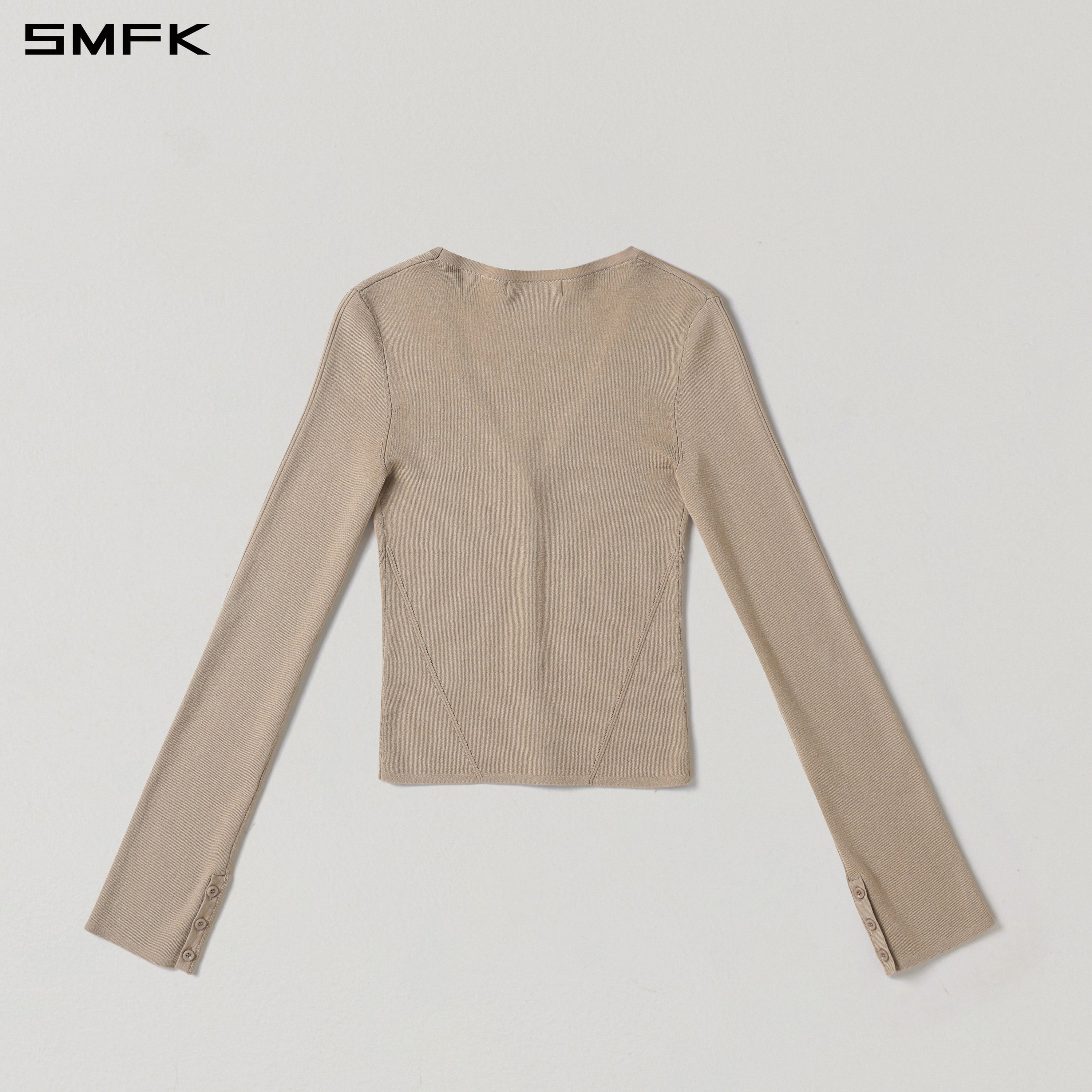 MYTH SIREN EVENING SLIM KNIT CARDIGAN/TENCEL+SILK FRESH SKIN