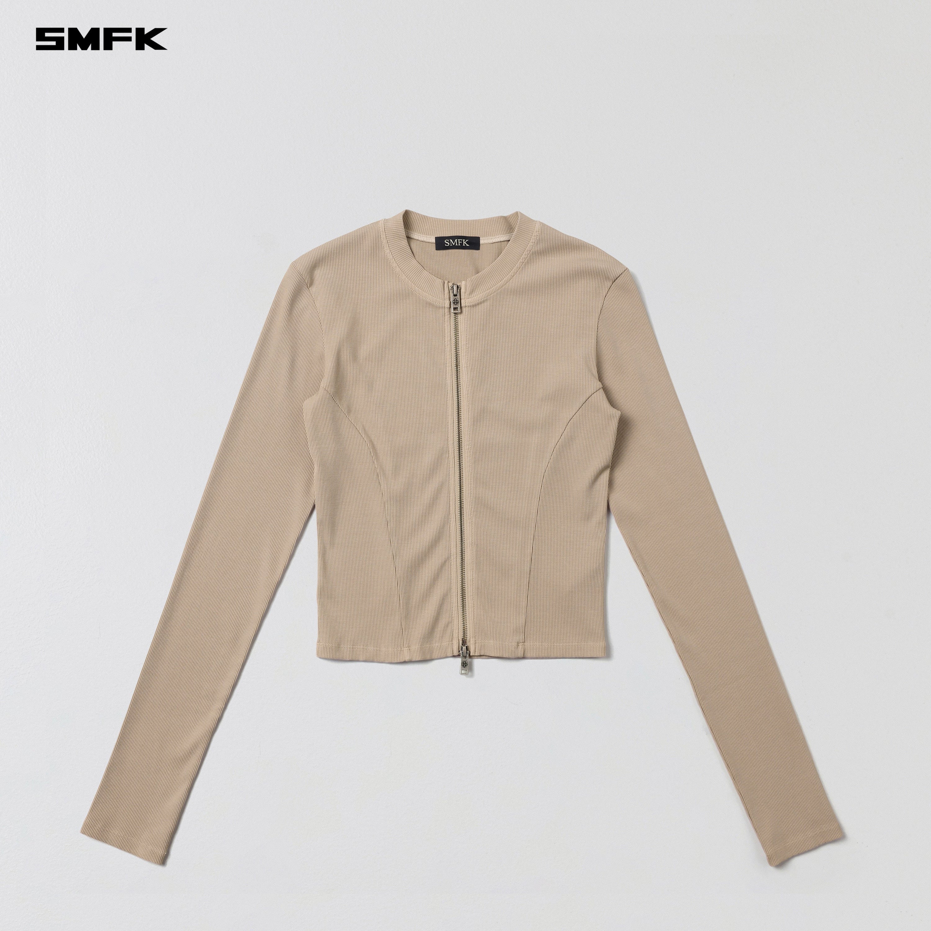 VINTAGE NOMADIC SILK ZIP PULLOVER/SILK COTTON FRESH SKIN