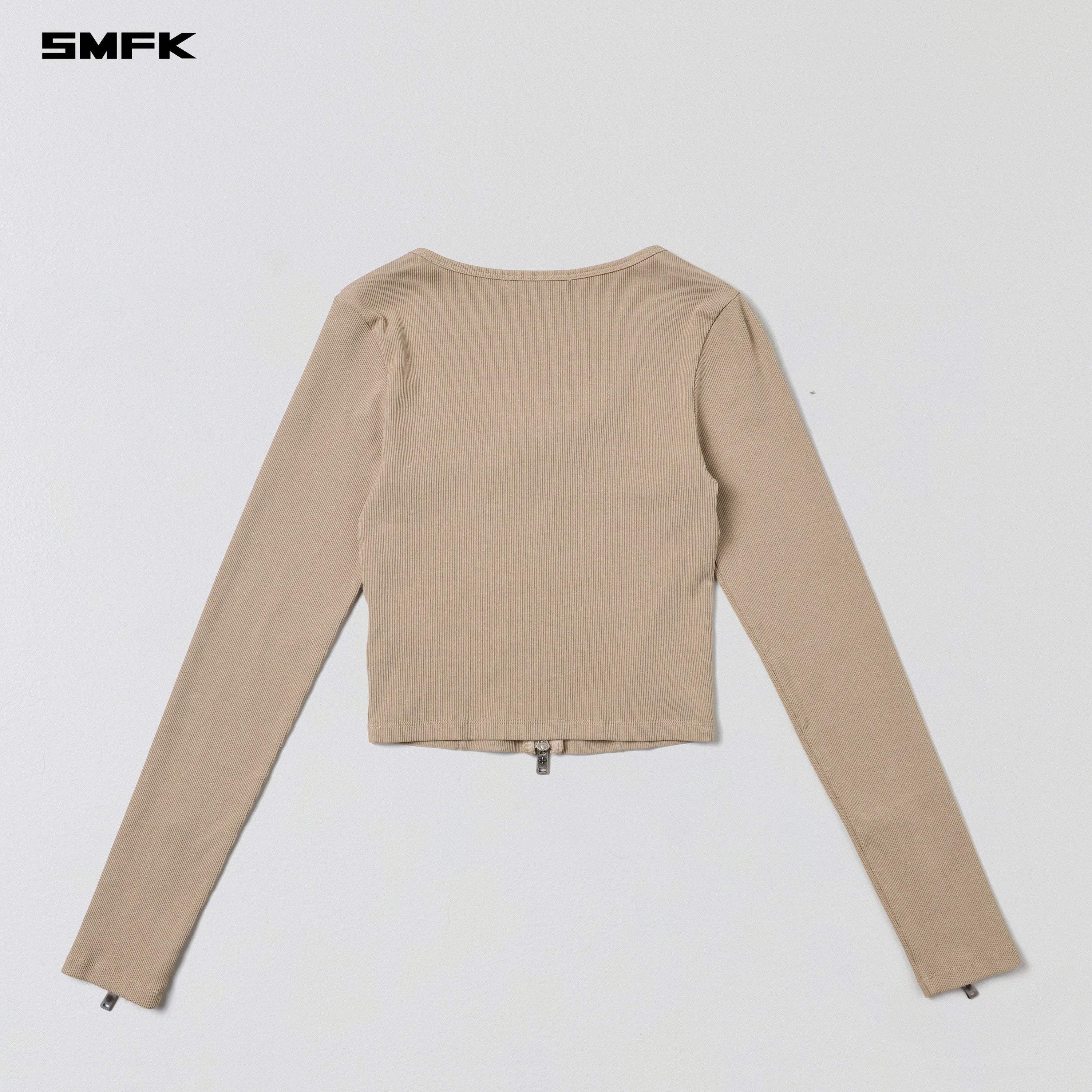 VINTAGE NOMADIC SLIM ZIP PULLOVER/LONG-STAPLE COTTON FRESH SKIN