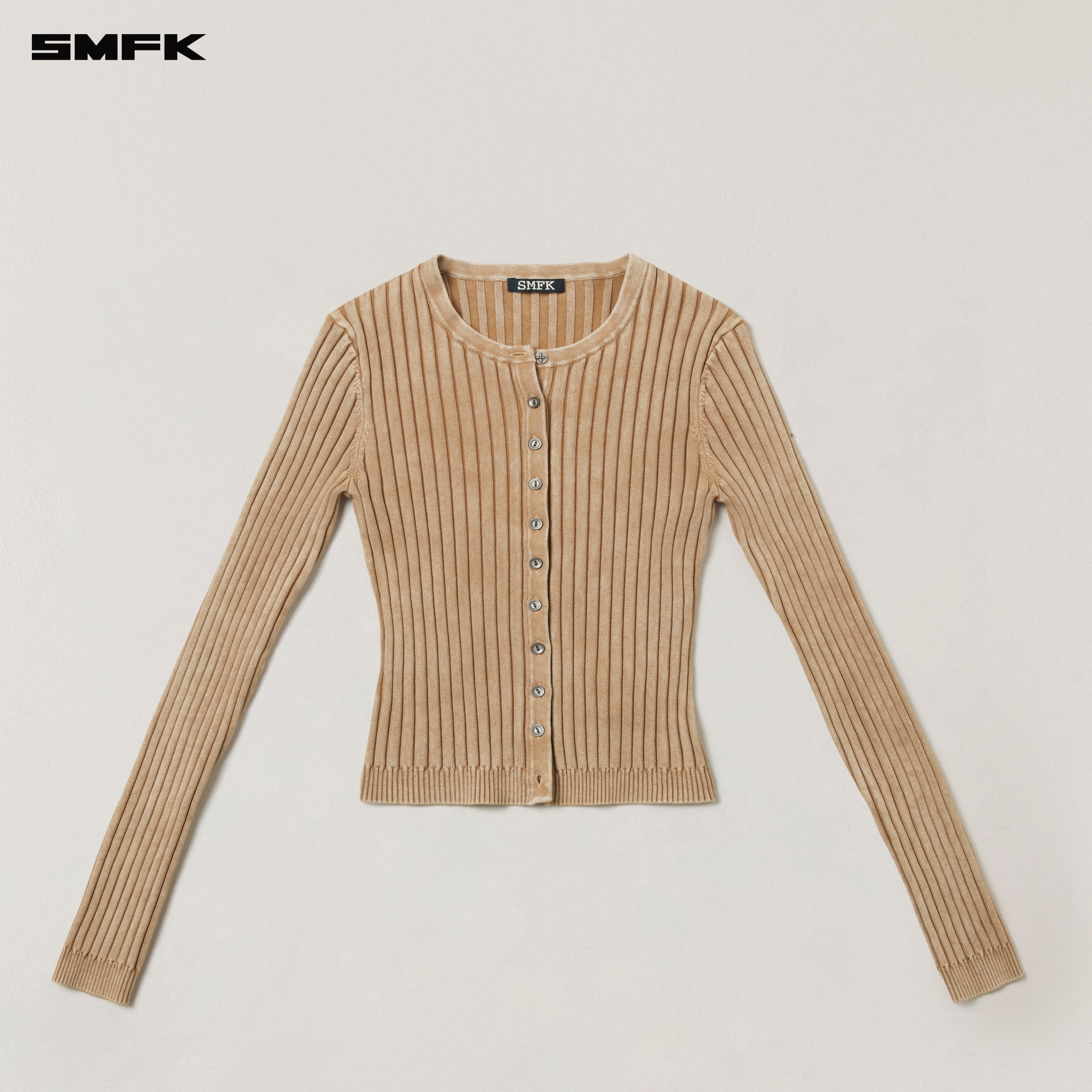 VINTAGE-SAVAGE KNIT CARDIGAN/STONE WASH VANISH SAND
