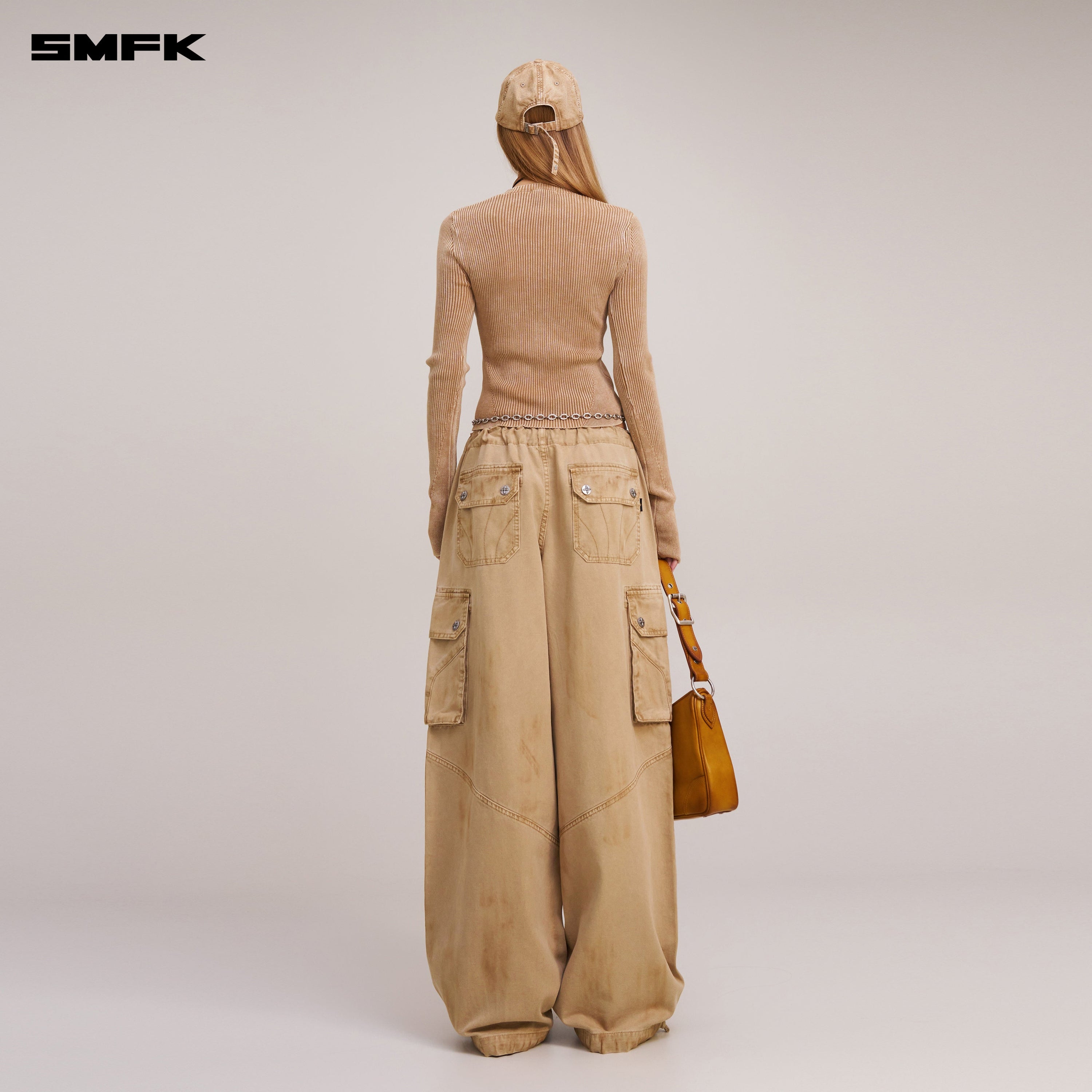 VINTAGE-SAVAGE KNIT PULLOVER/STONE WASH VANISH SAND