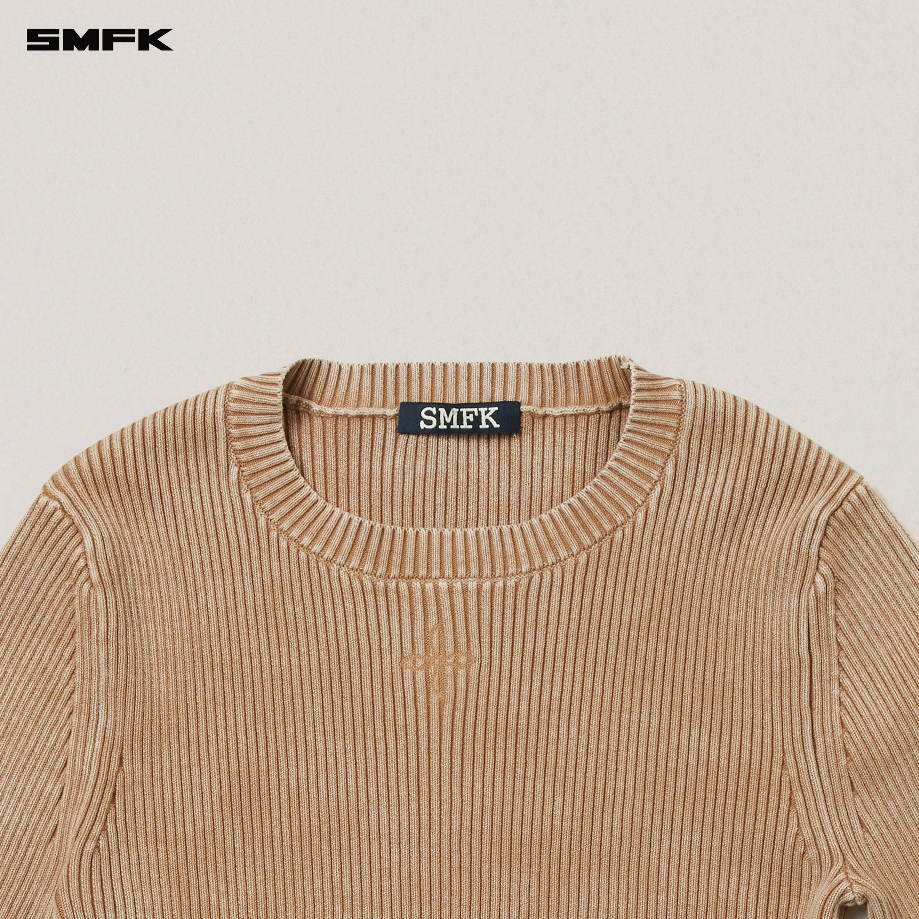 VINTAGE-SAVAGE KNIT PULLOVER/STONE WASH VANISH SAND