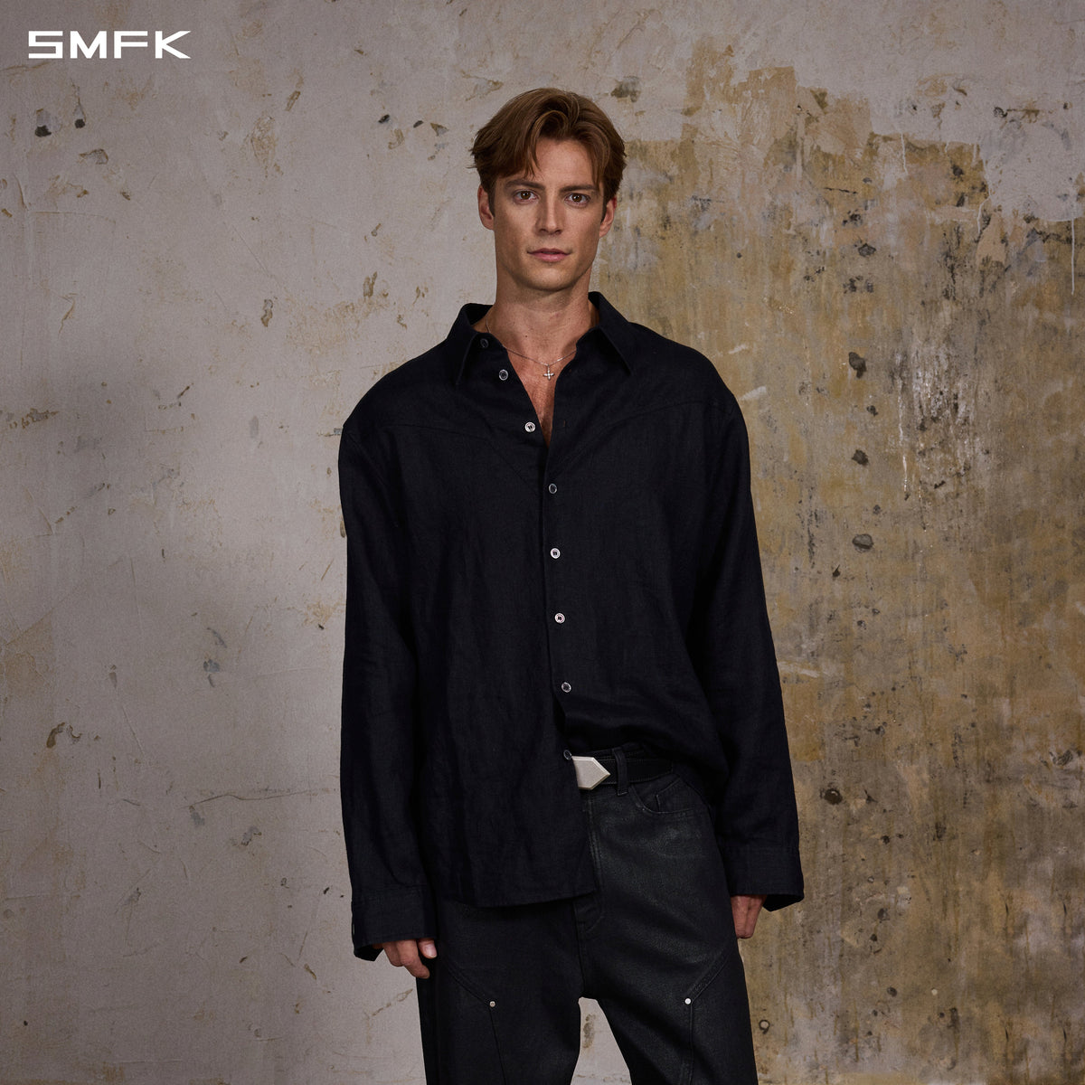 PERMANENT FORMAL SHIRT/U MIDNIGHT BLACK