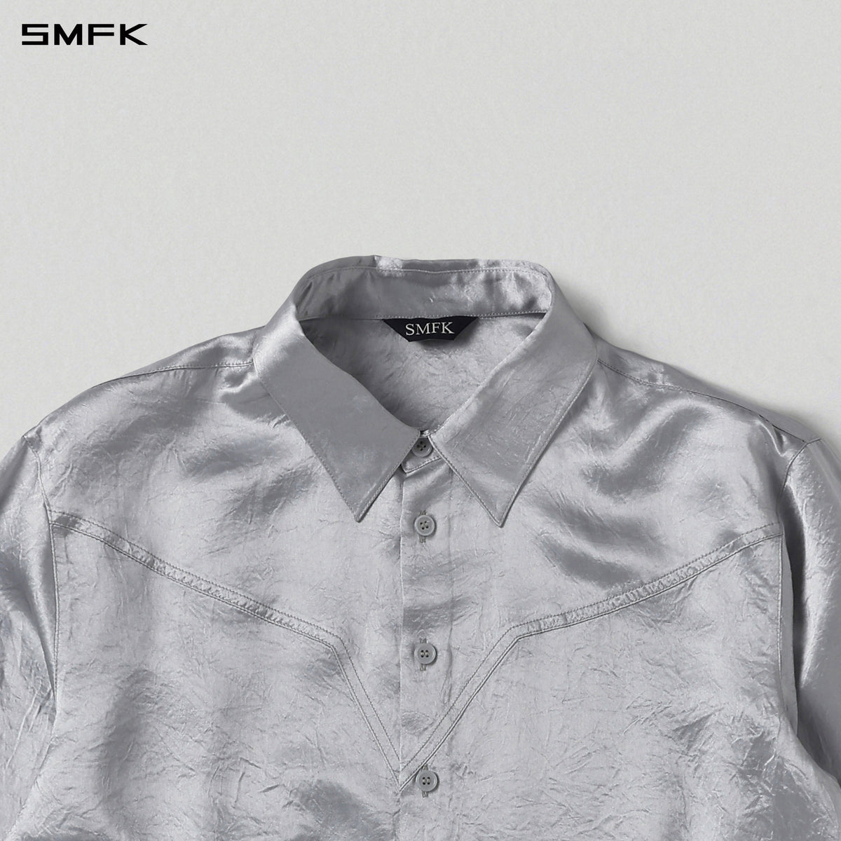 PERMANENT FORMAL SHIRT/ACETATE/U GLACIER GREY