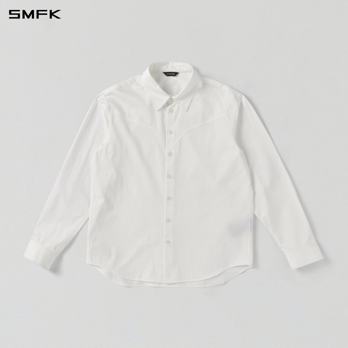 PERMANENT FORMAL SHIRT/COMBED COOTTON/U CLOUD WHITE