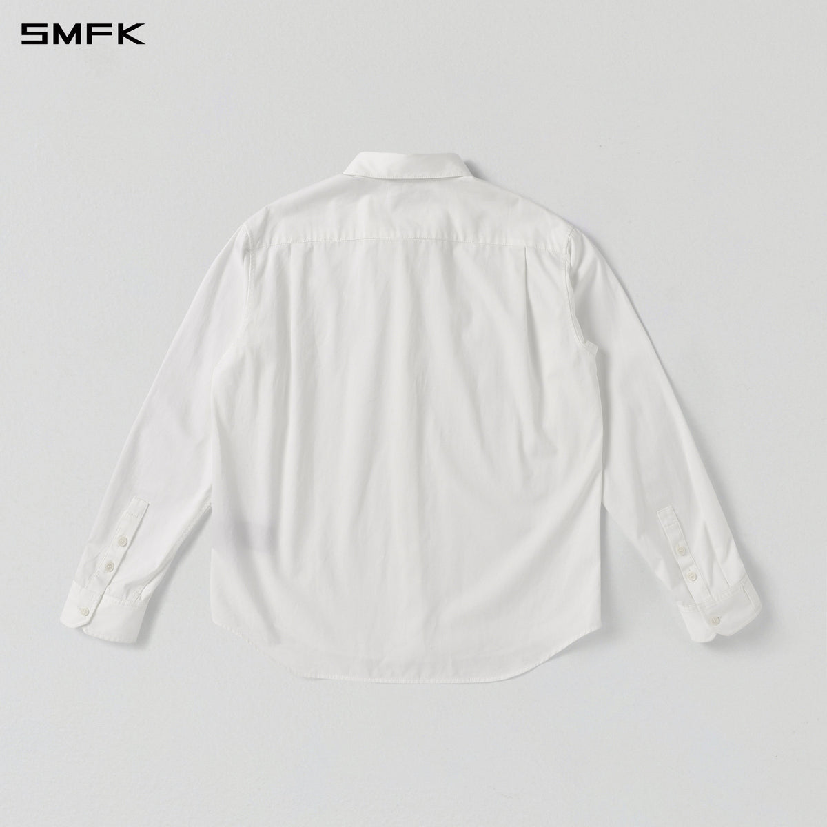 PERMANENT FORMAL SHIRT/COMBED COOTTON/U CLOUD WHITE