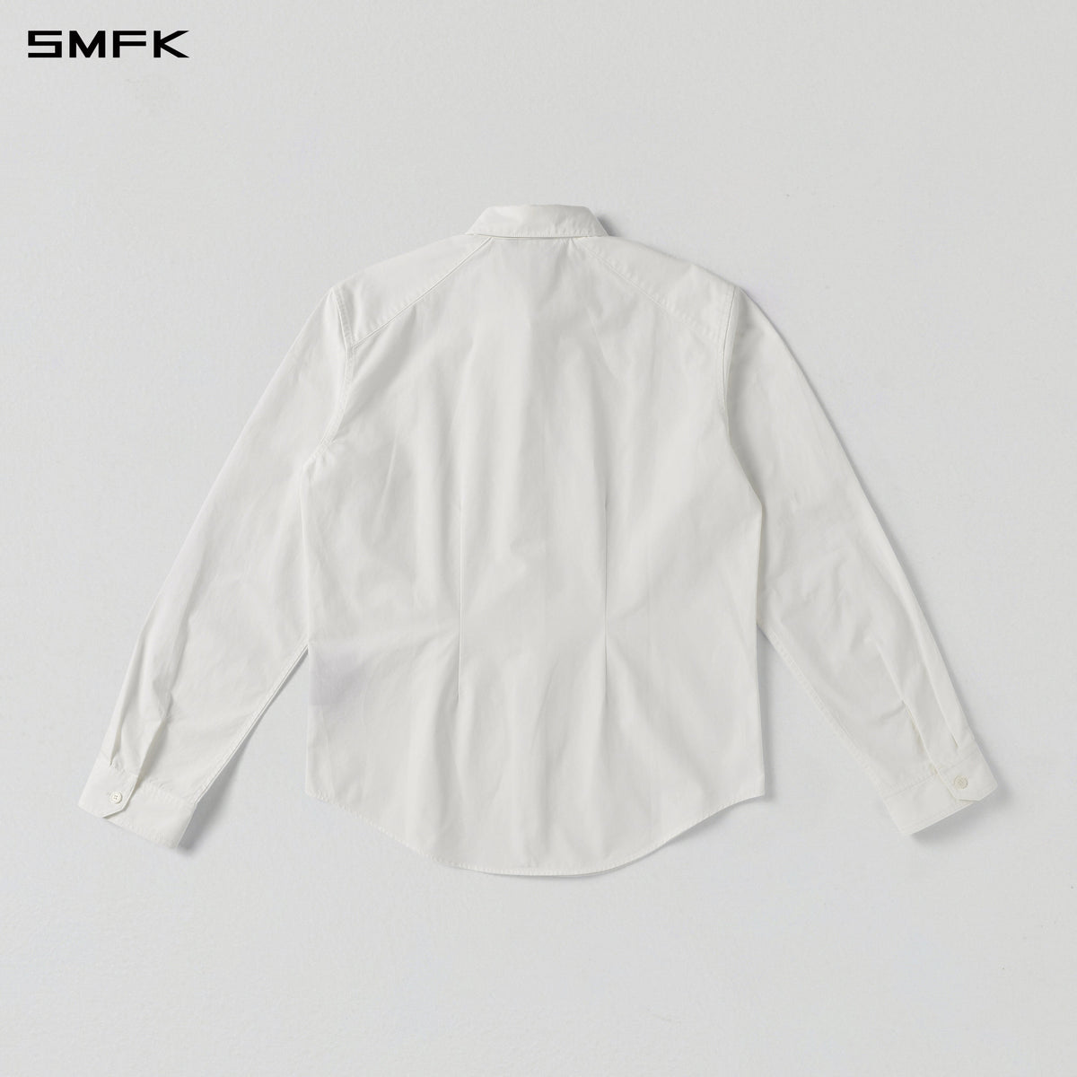PERMANENT SLIM FORMAL SHIRT/COMBED COTTON/U CLOUD WHITE