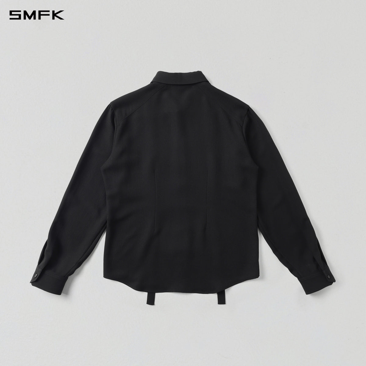 MIRAGE SIREN MIST SLIM EVENING SHIRT/ACETATE+LYOCELL+POLYESTER+WOOL/U MIDNIGHT BLACK
