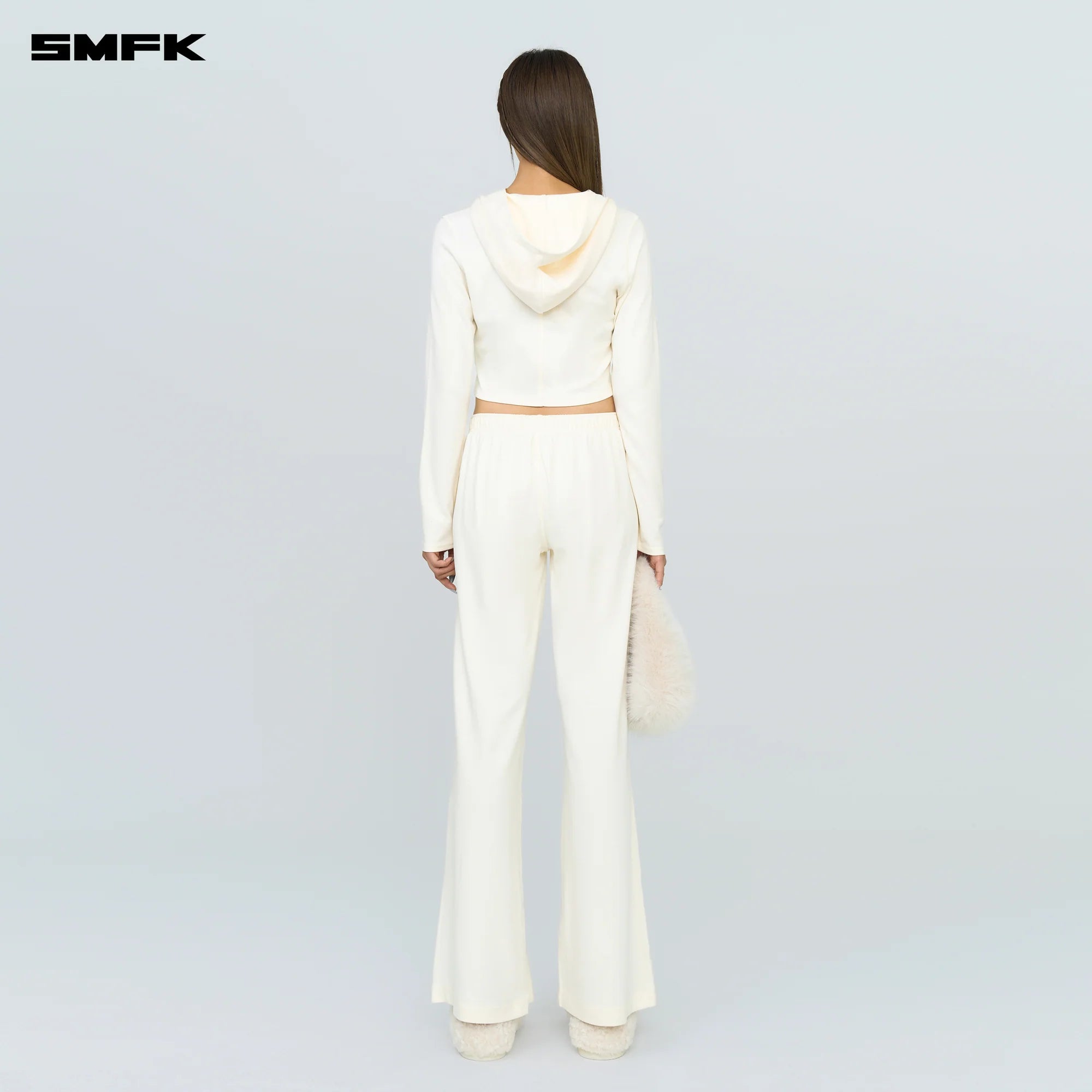 COMPASS ROVE JOGGING SPORT SUIT IN WHITE