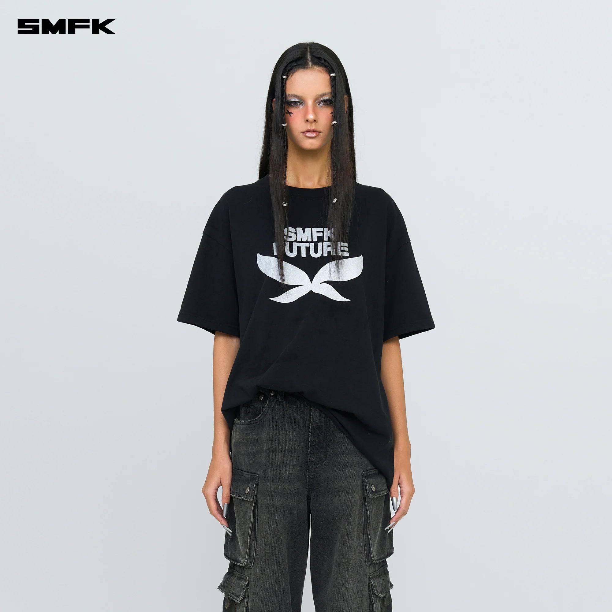 FUTURE LOOSE TEE BLACK