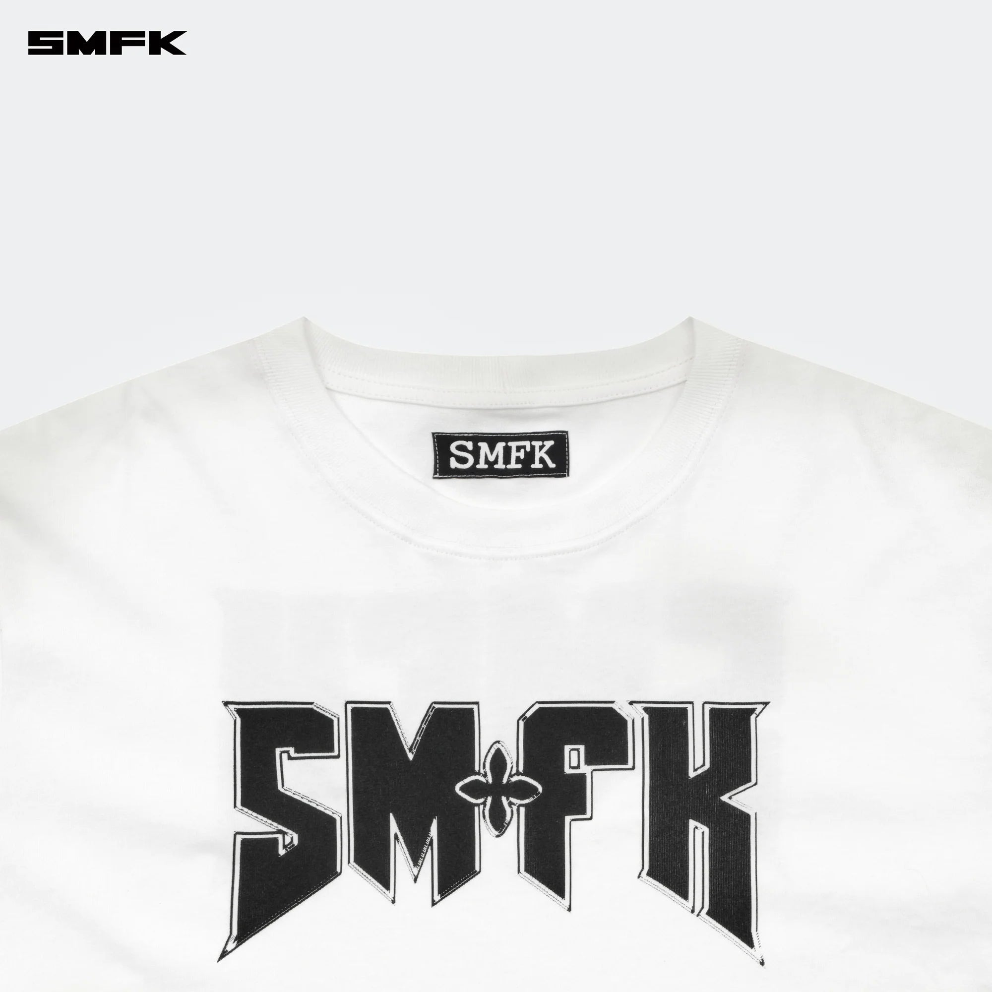 COMPASS SMFK METAL ROCK LOOSE TEE CREAM