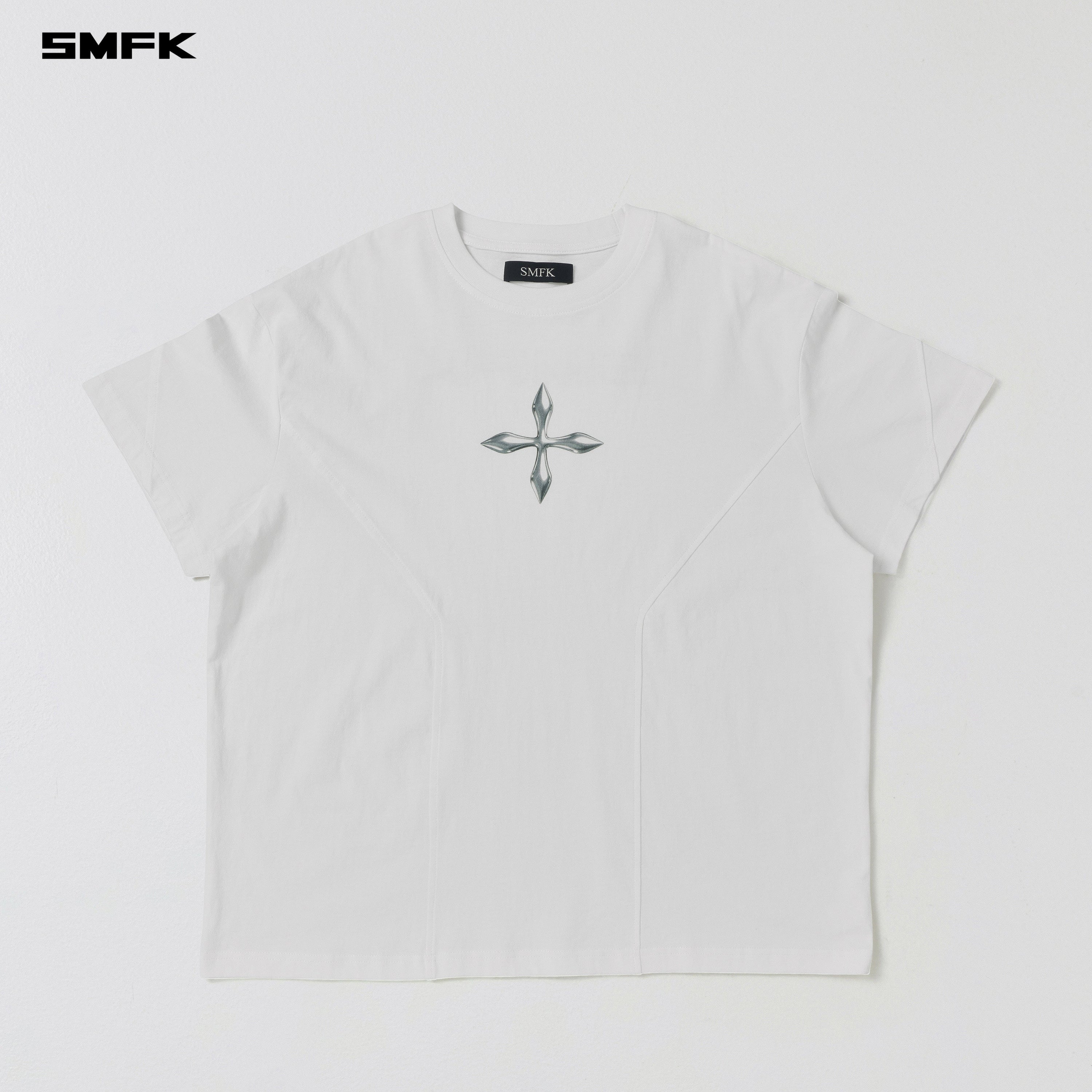 FUTURE REFLECTION LOOSE TEE/COTTON CLOUD WHITE
