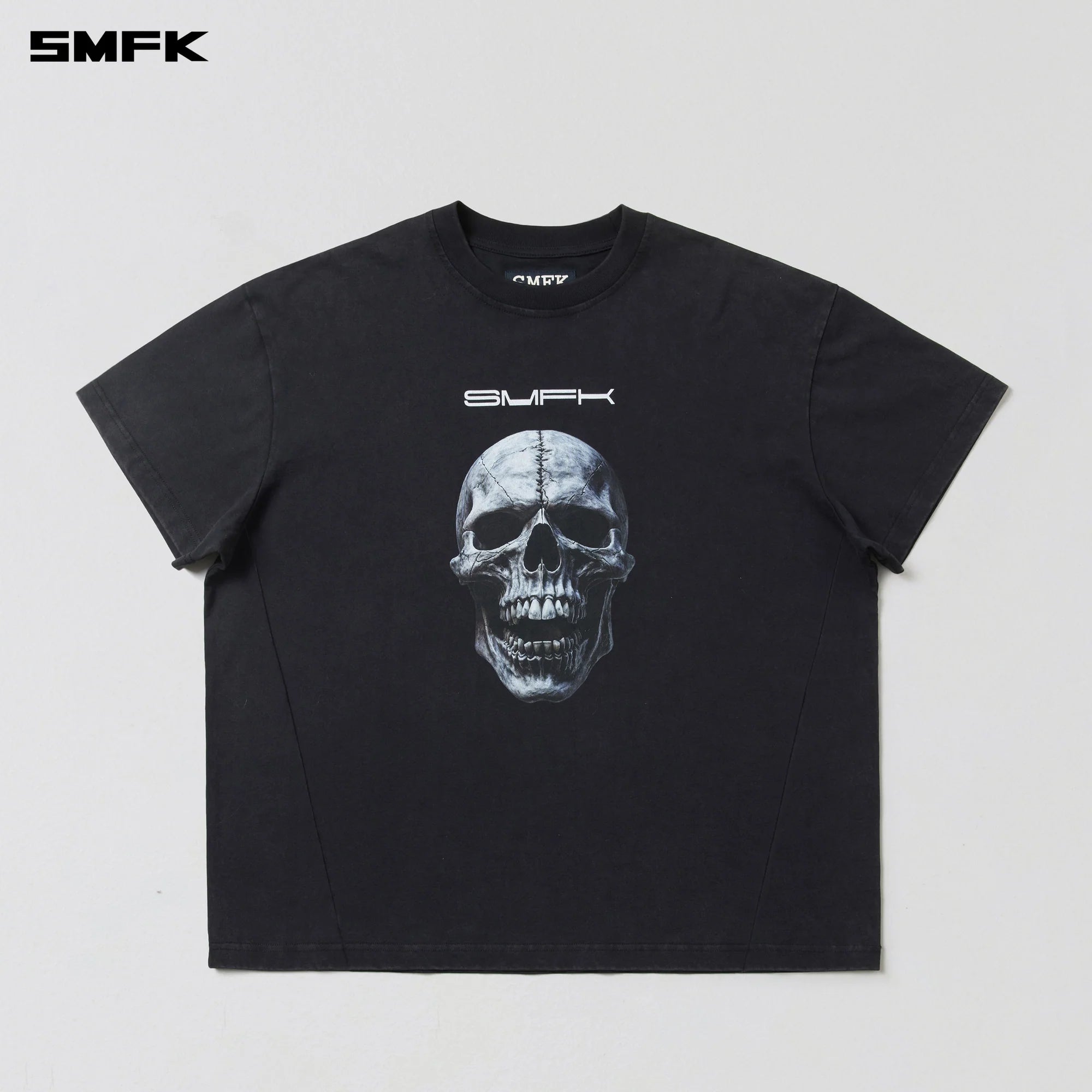 COMPASS MODE MASSIVE TEE-PERMANENT/COTTON WILD BLACK