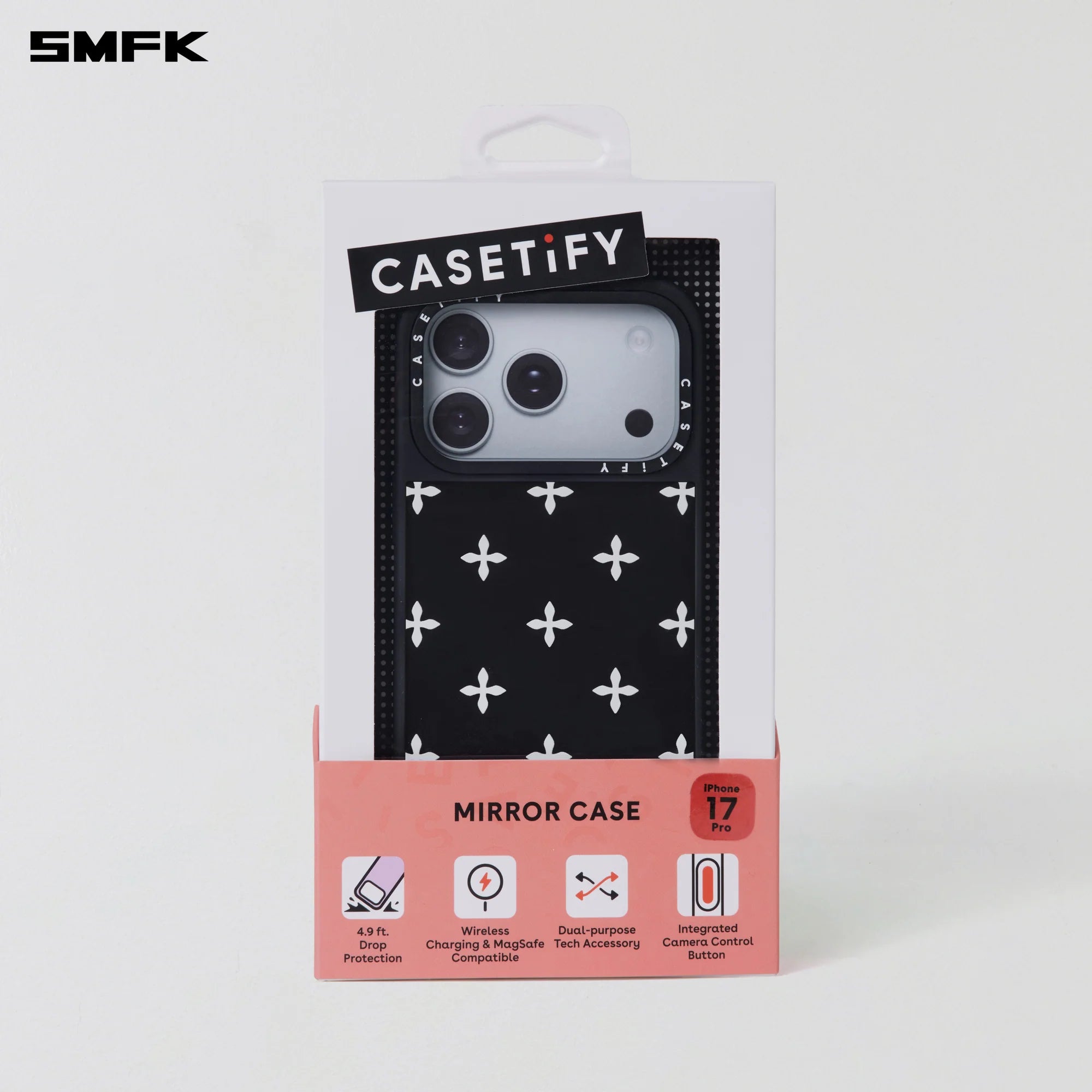 SMFK X CASETiFY COMPASS BLACK GARDEN 17 Pro PHONE CASE