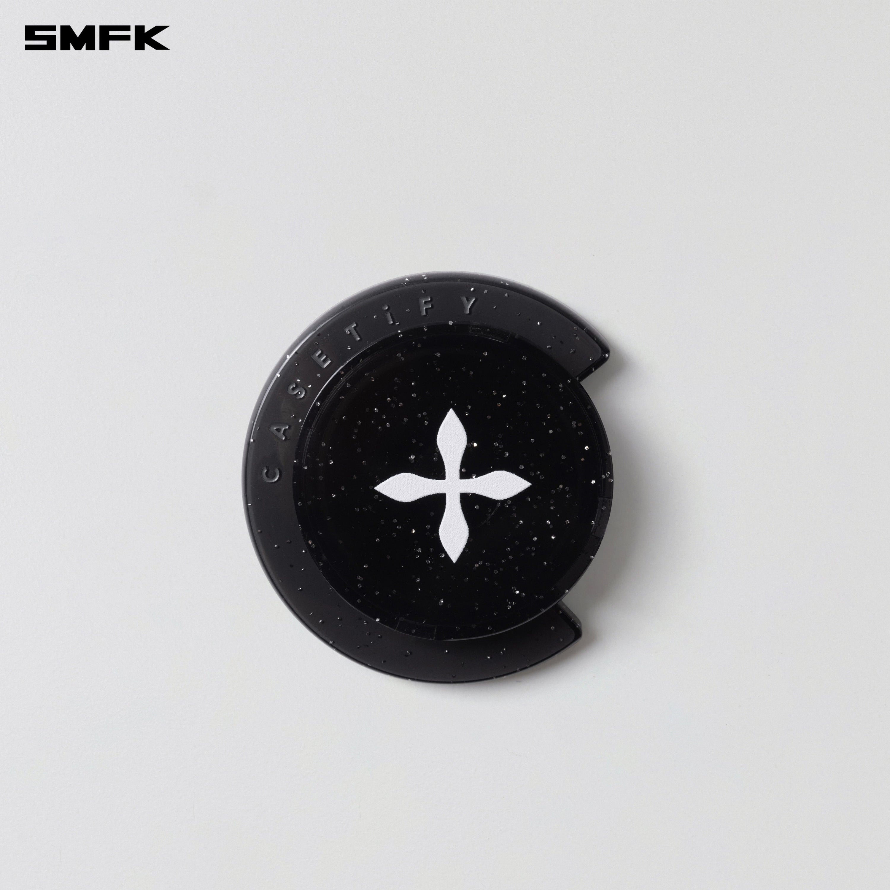 SMFK X CASETiFY COMPASS MAGNETIC SNAPPY GRIP HOLDER BLACK