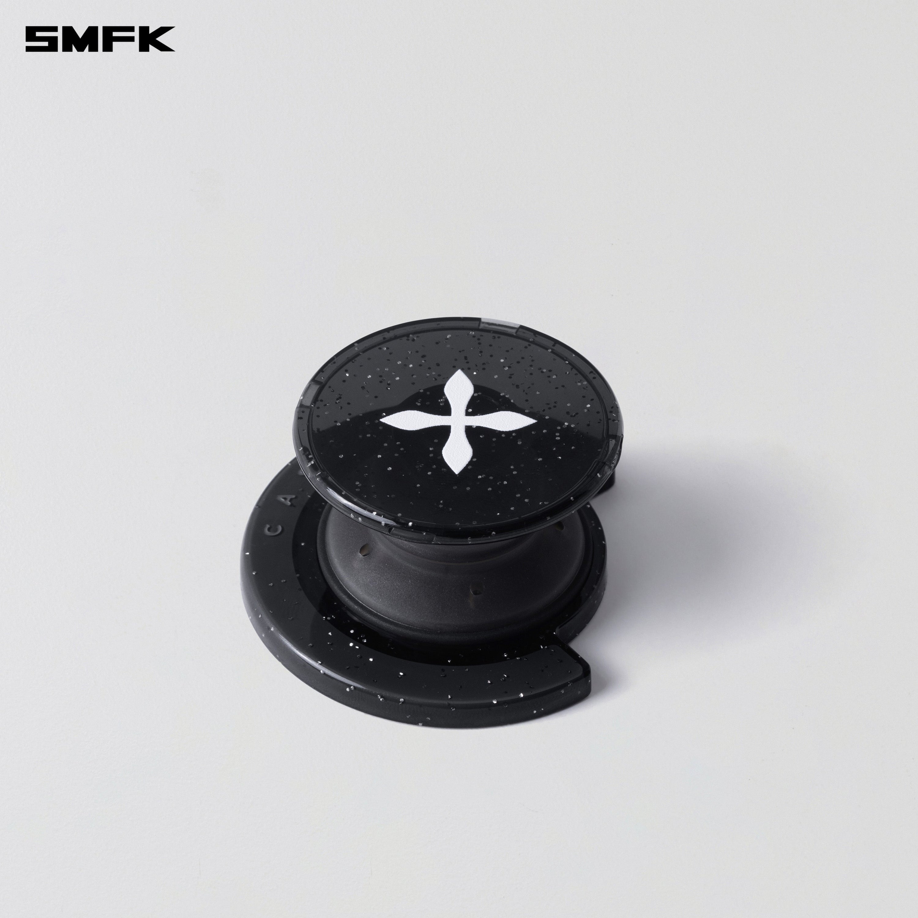 SMFK X CASETiFY COMPASS MAGNETIC SNAPPY GRIP HOLDER BLACK