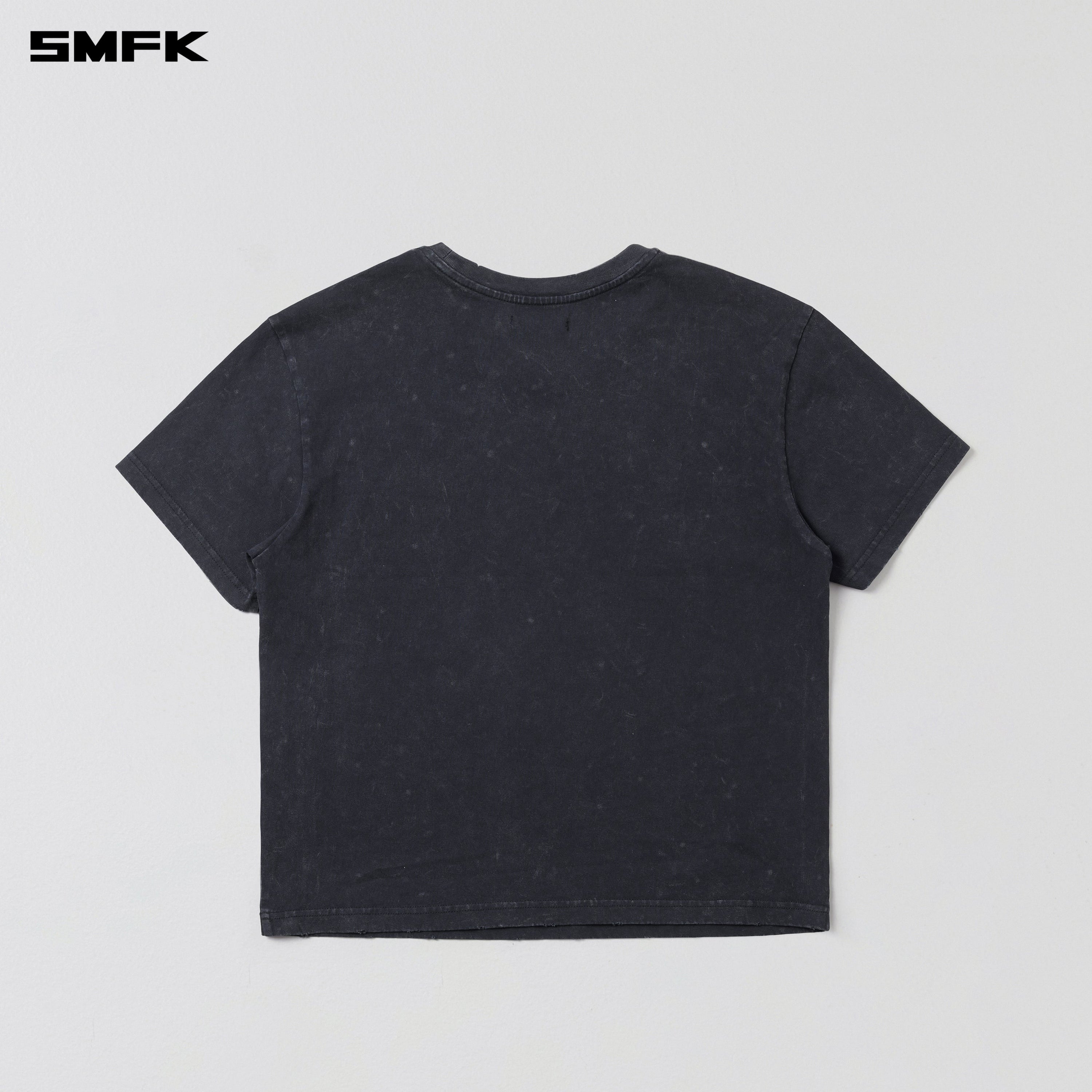 VINTAGE-SAVAGE TEE/STONE WASH VANISH BLACK