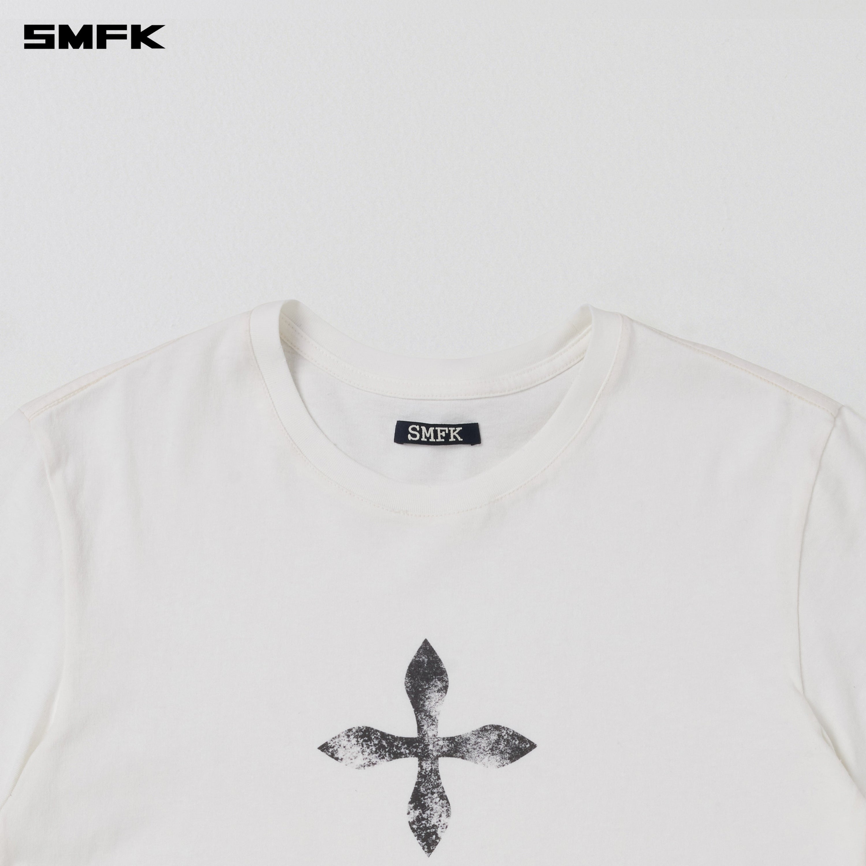 VINTAGE-SAVAGE TEE/STONE WASH VANISH WHITE