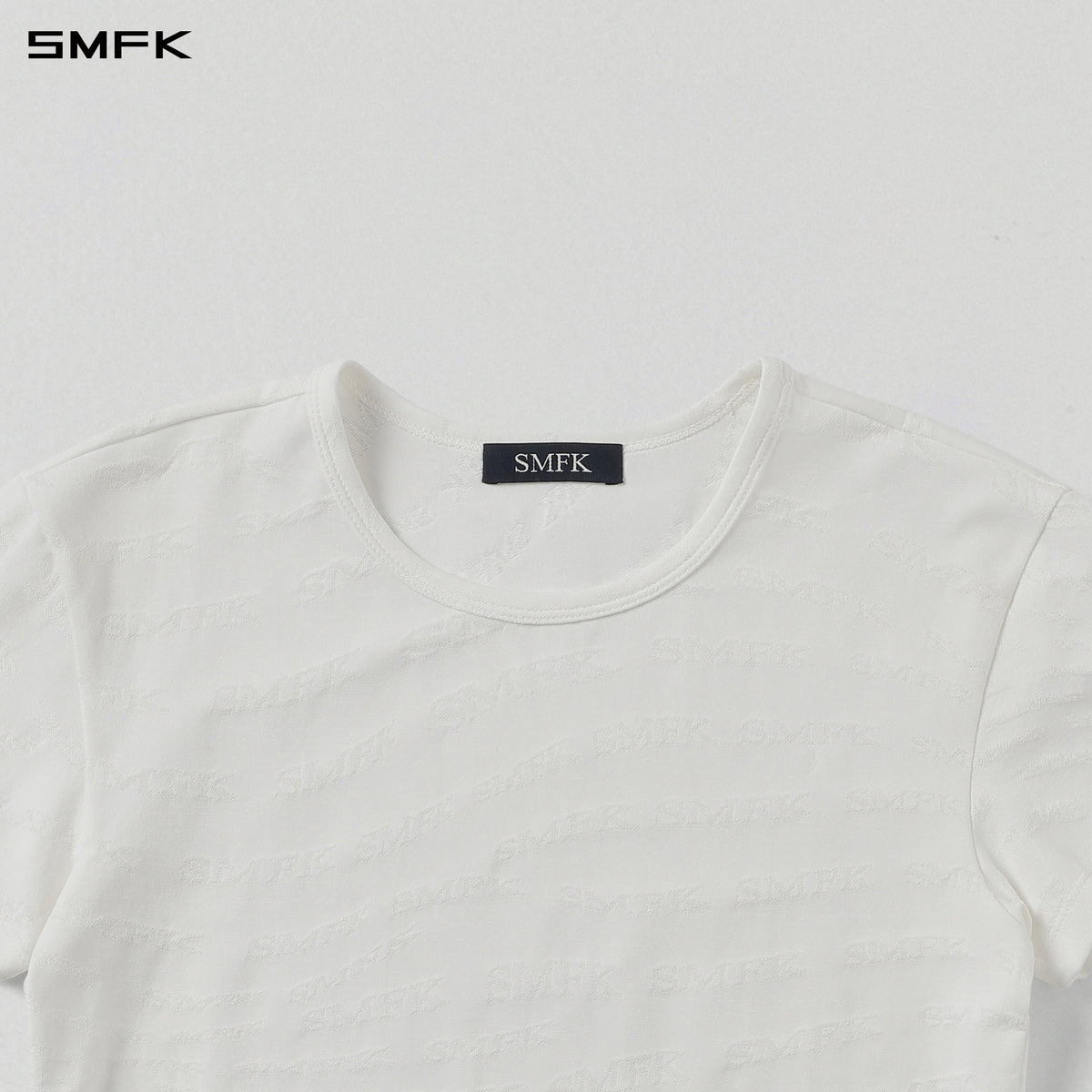 VINTAGE MUSE SLIM TEE/COTTON+NYLON CLOUD WHITE