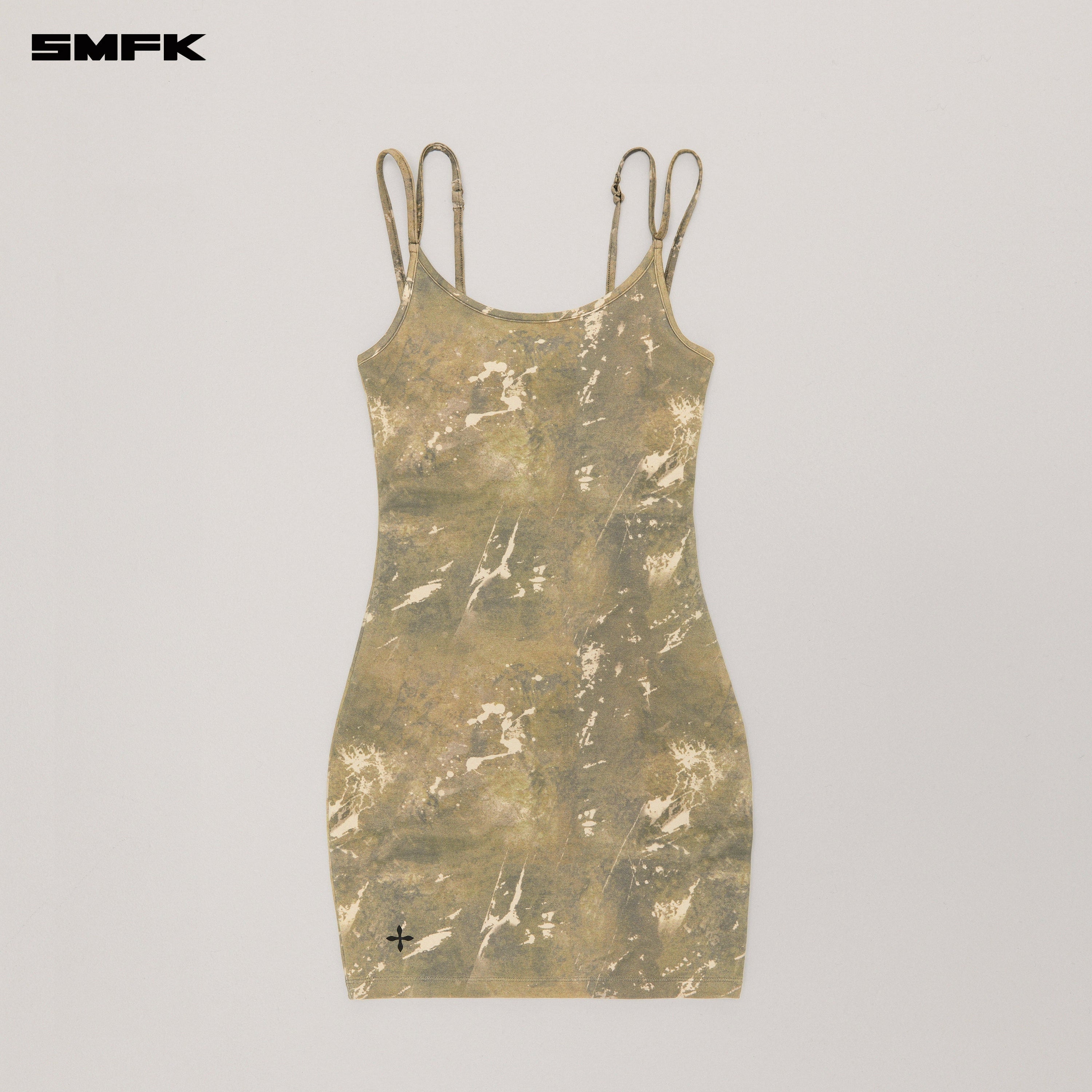 VINTAGE HURRICANE  FADE SHORT DRESS HURRICANE  CAMOUFLAGE
