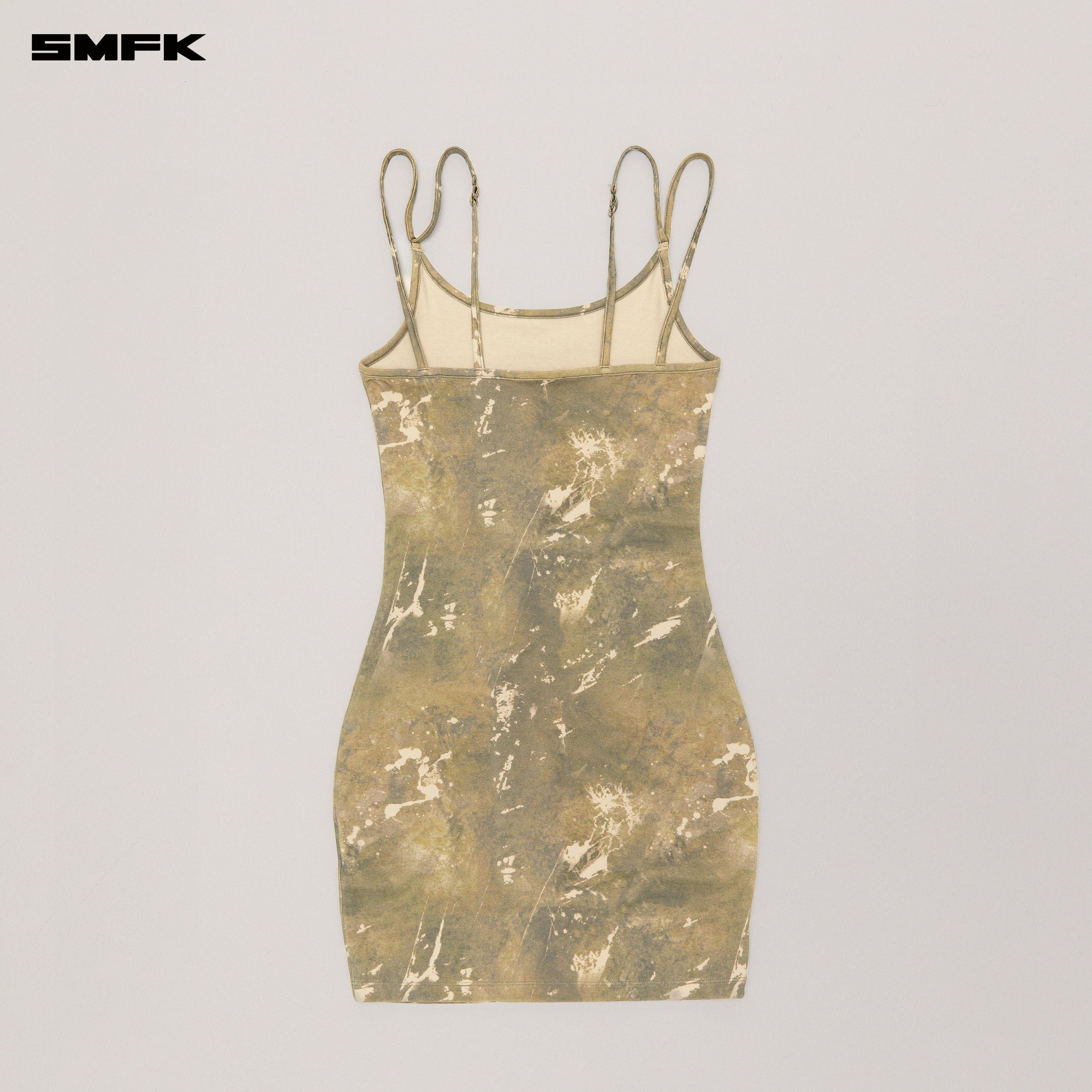 VINTAGE HURRICANE  FADE SHORT DRESS HURRICANE  CAMOUFLAGE