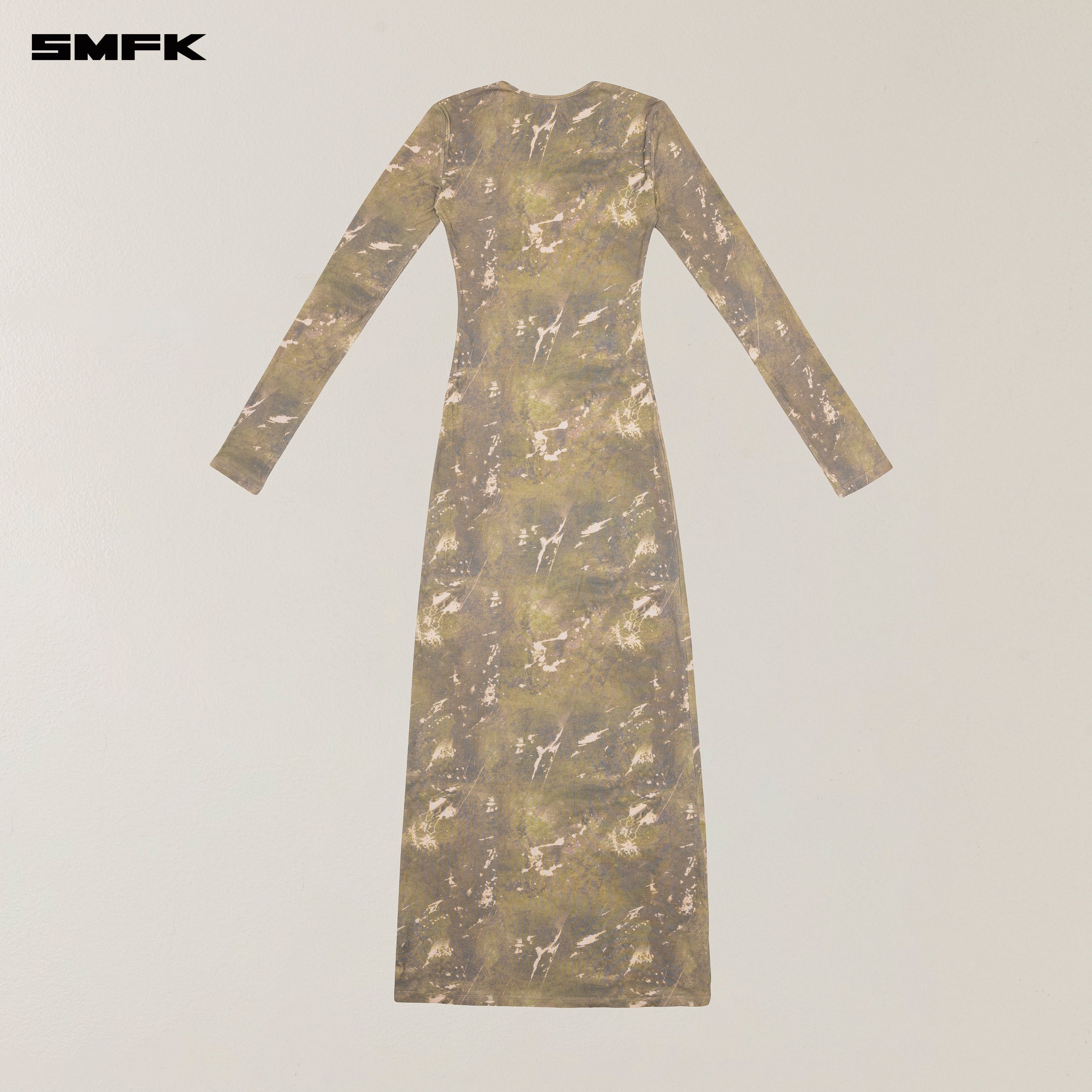 VINTAGE HURRICANE SILK FADE BODY DRESS HURRICANE CAMOUFLAGE