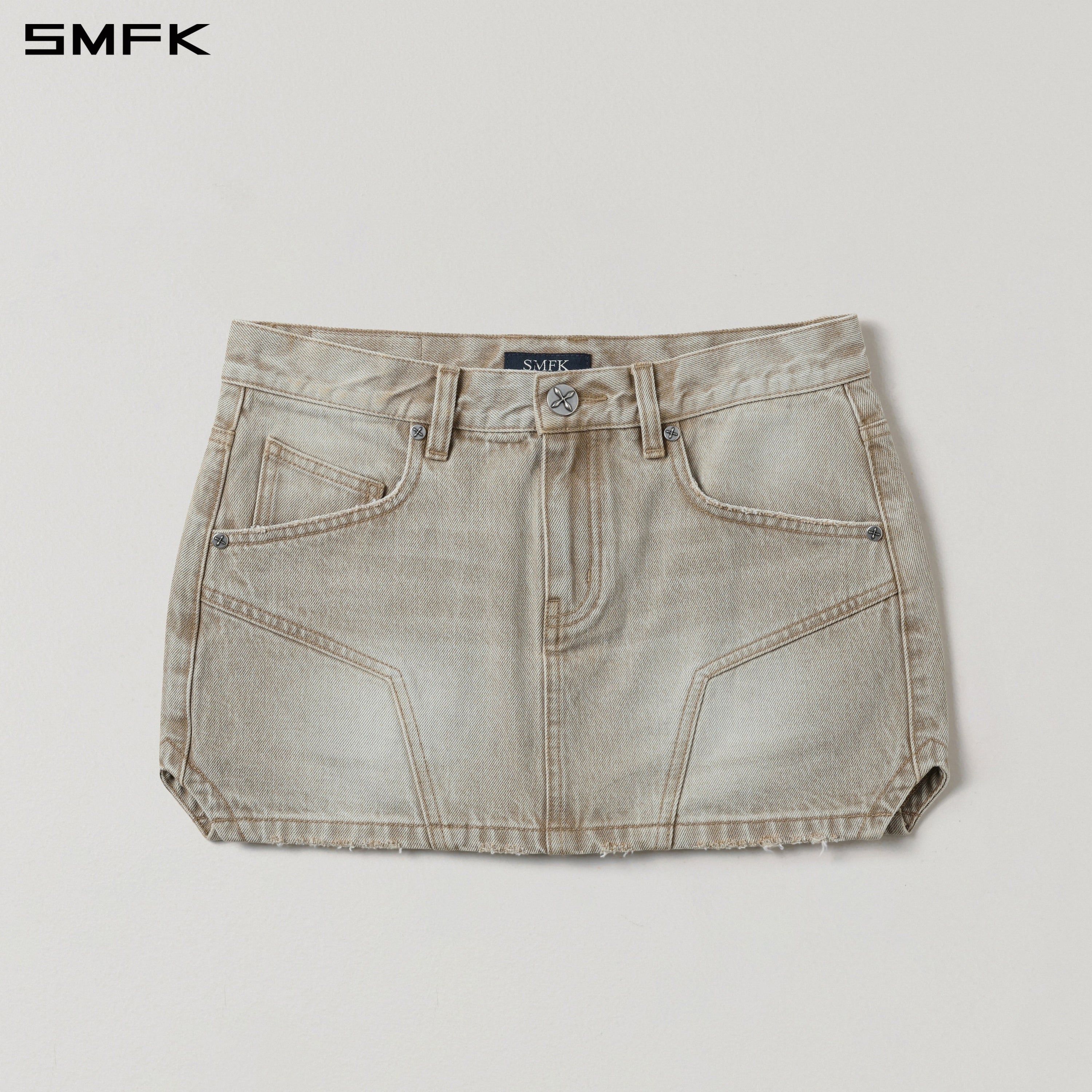 COMPASS MIRAGE MODE DENIM SHORT DRESS FRESH SKIN
