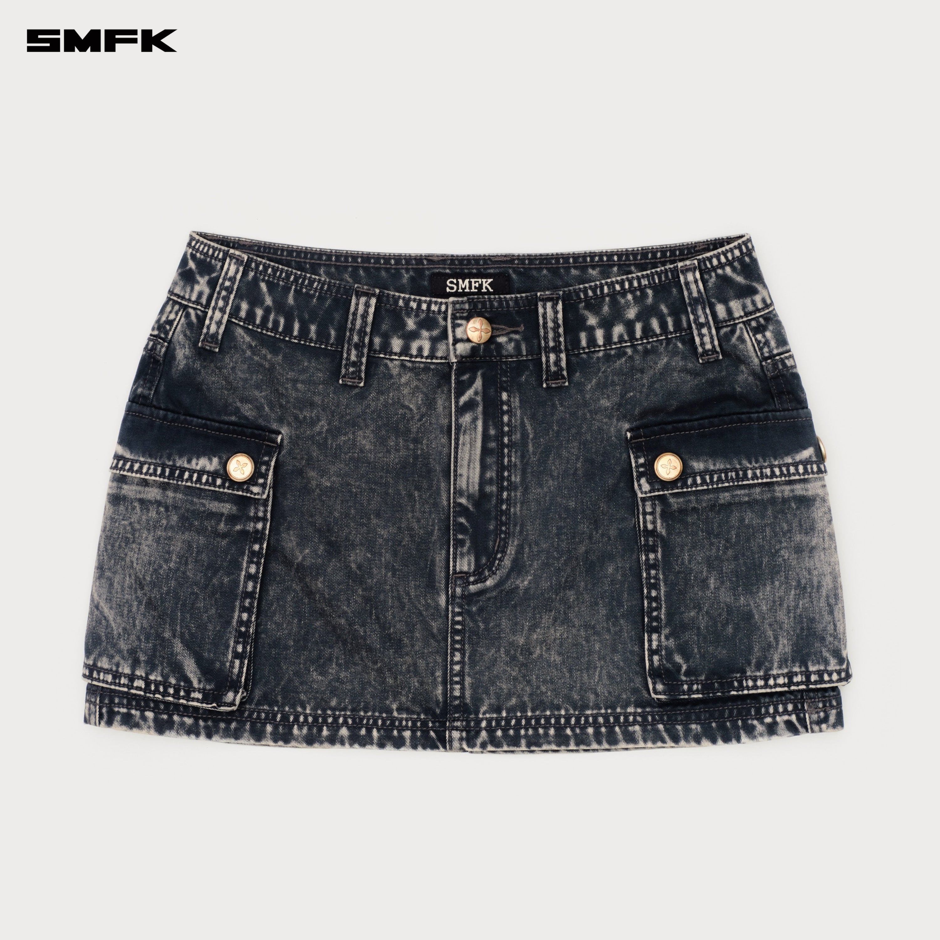 Compass Hunt Cargo Skirt Storm Grey