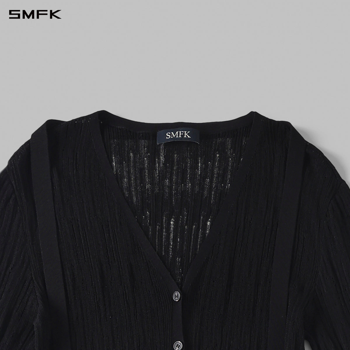 MYTH AEOLUS KNIT ROBE DRESS/METALLIC YARN AURORA BLACK