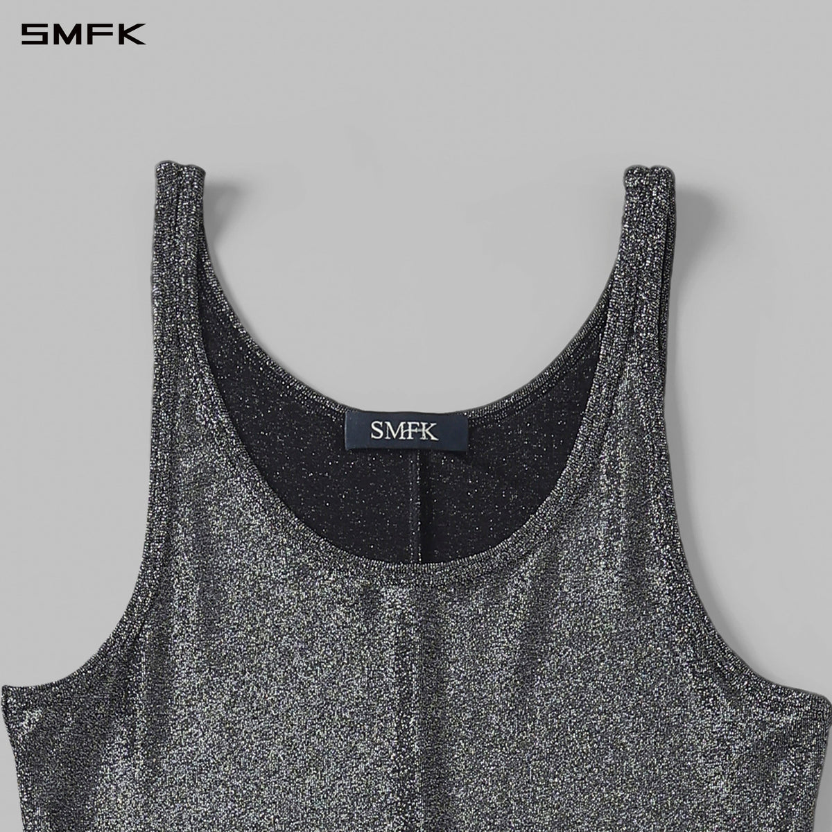 MYTH AEOLUS PHANTOM VEST EVENING DRESS/POLYAMIDE + POLYESTER FILM FIBER STARLIGHT SILVER