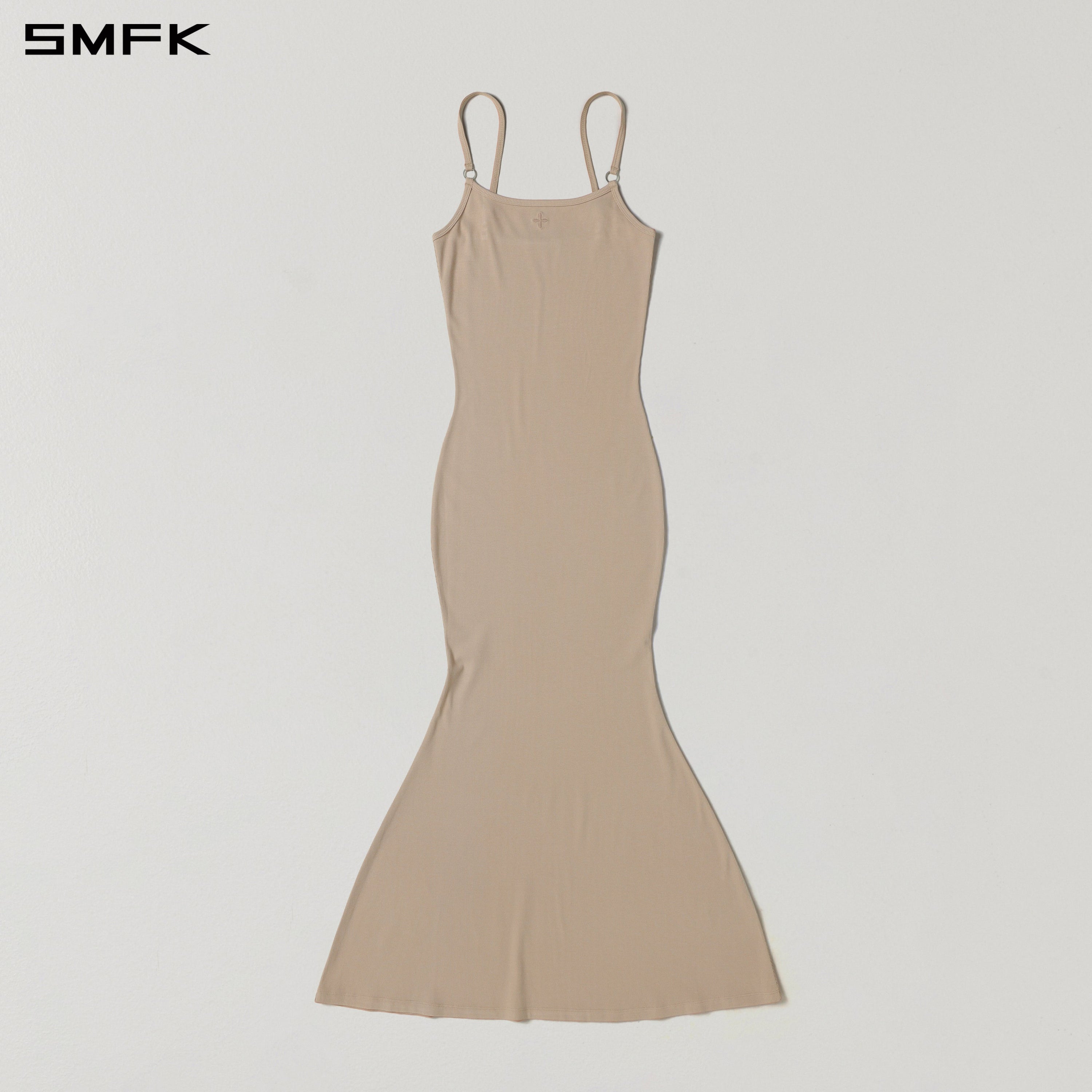 VINTAGE NOMADIC SILK CAMISOLE LONG DRESS/SILK+COTTON FRESH SKIN