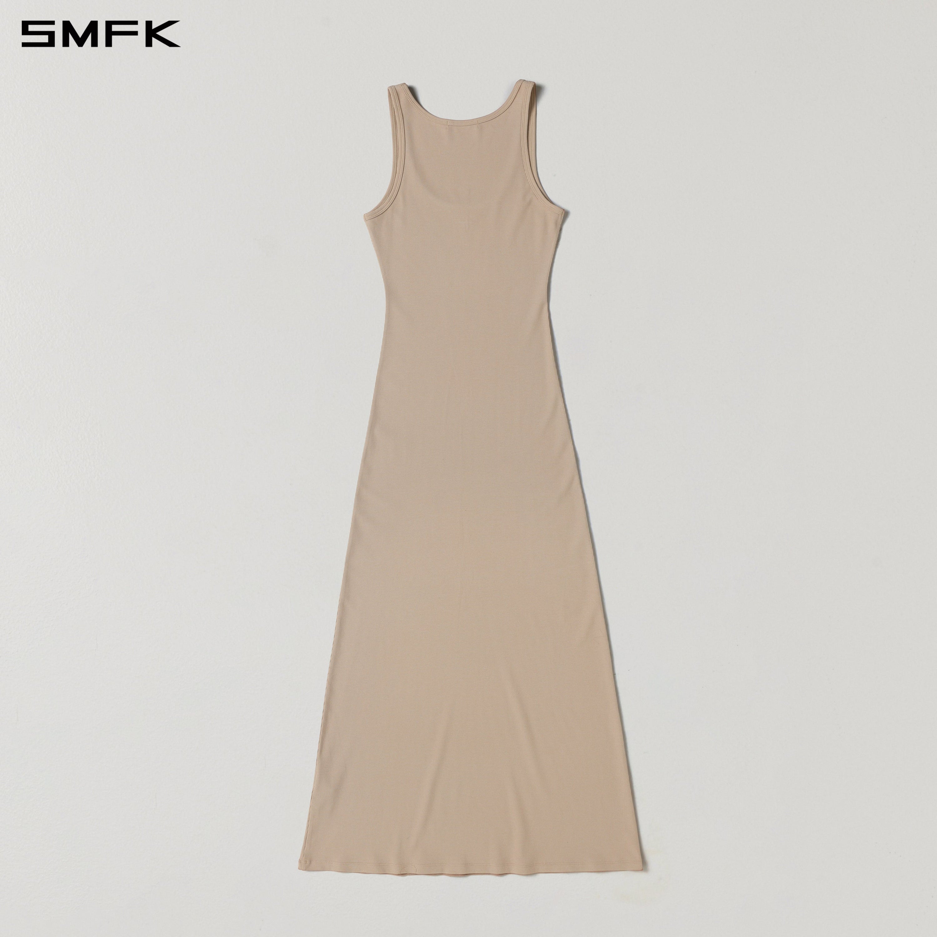 VINTAGE NOMADIC SILK TANK LONG DRESS/SILK+COTTON FRESH SKIN
