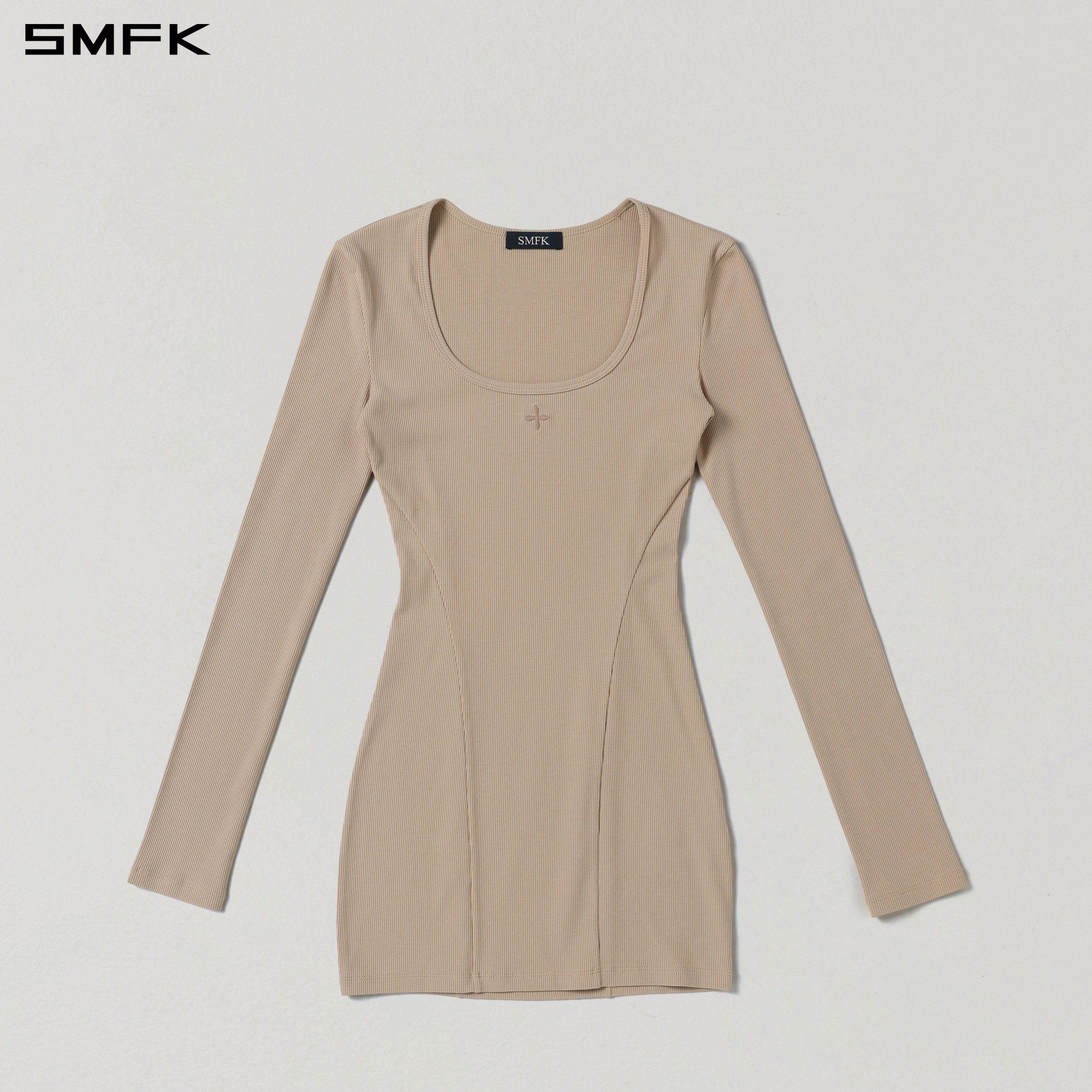 VINTAGE NOMADIC SILK SHORT DRESS/SILK+COTTON FRESH SKIN