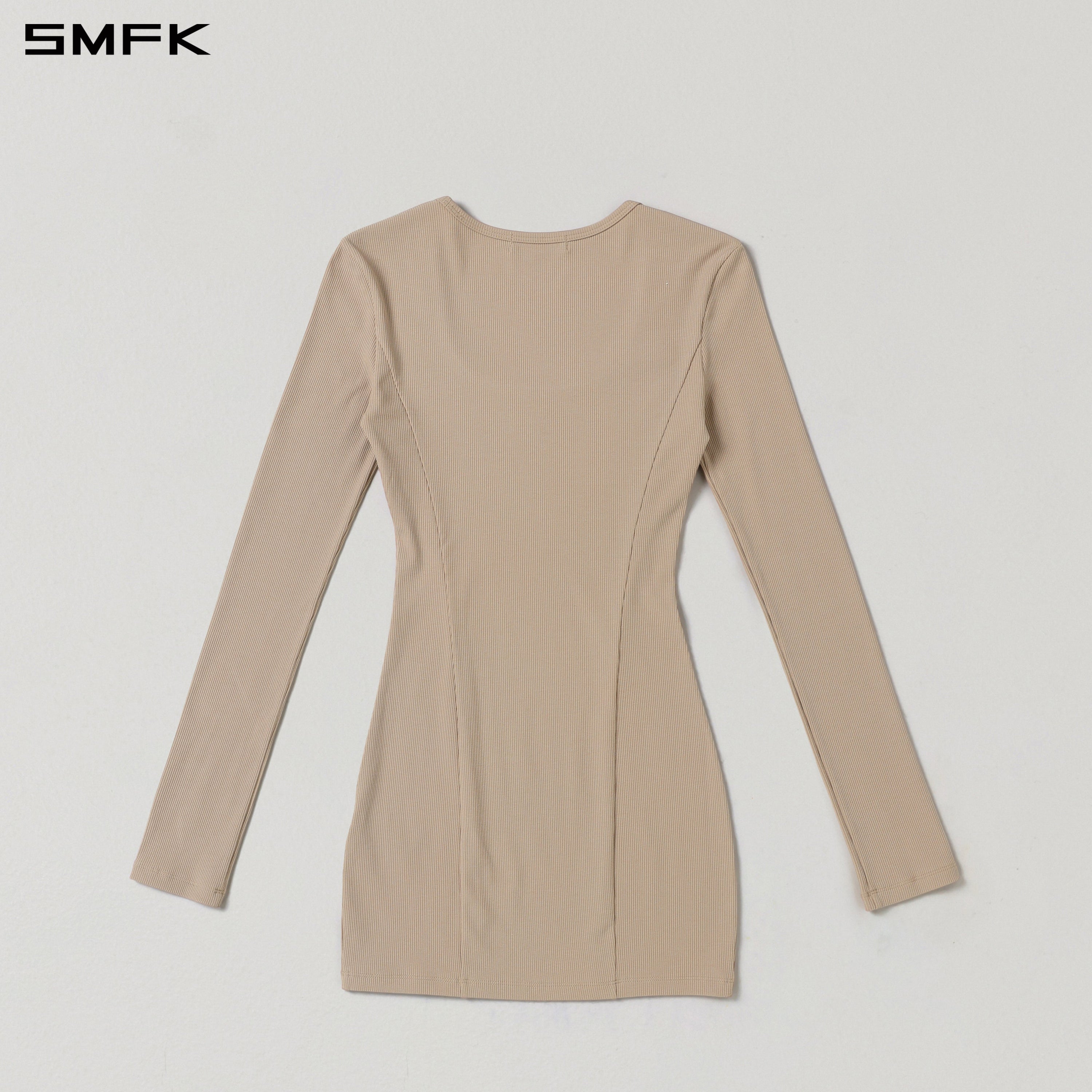 VINTAGE NOMADIC SILK SHORT DRESS/SILK+COTTON FRESH SKIN