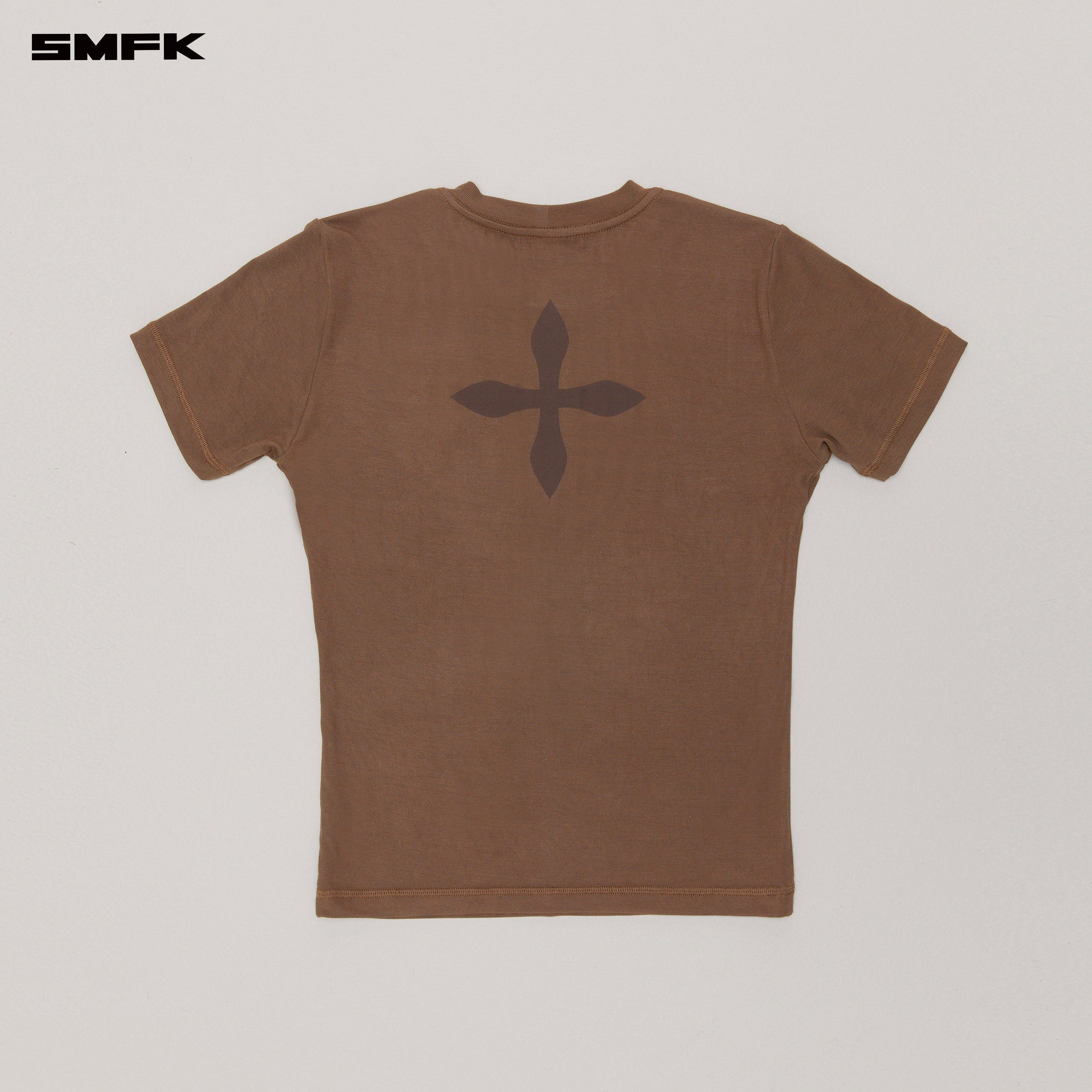 COMPASS ORIGINAL BADGE Tee Wild Horse Brown