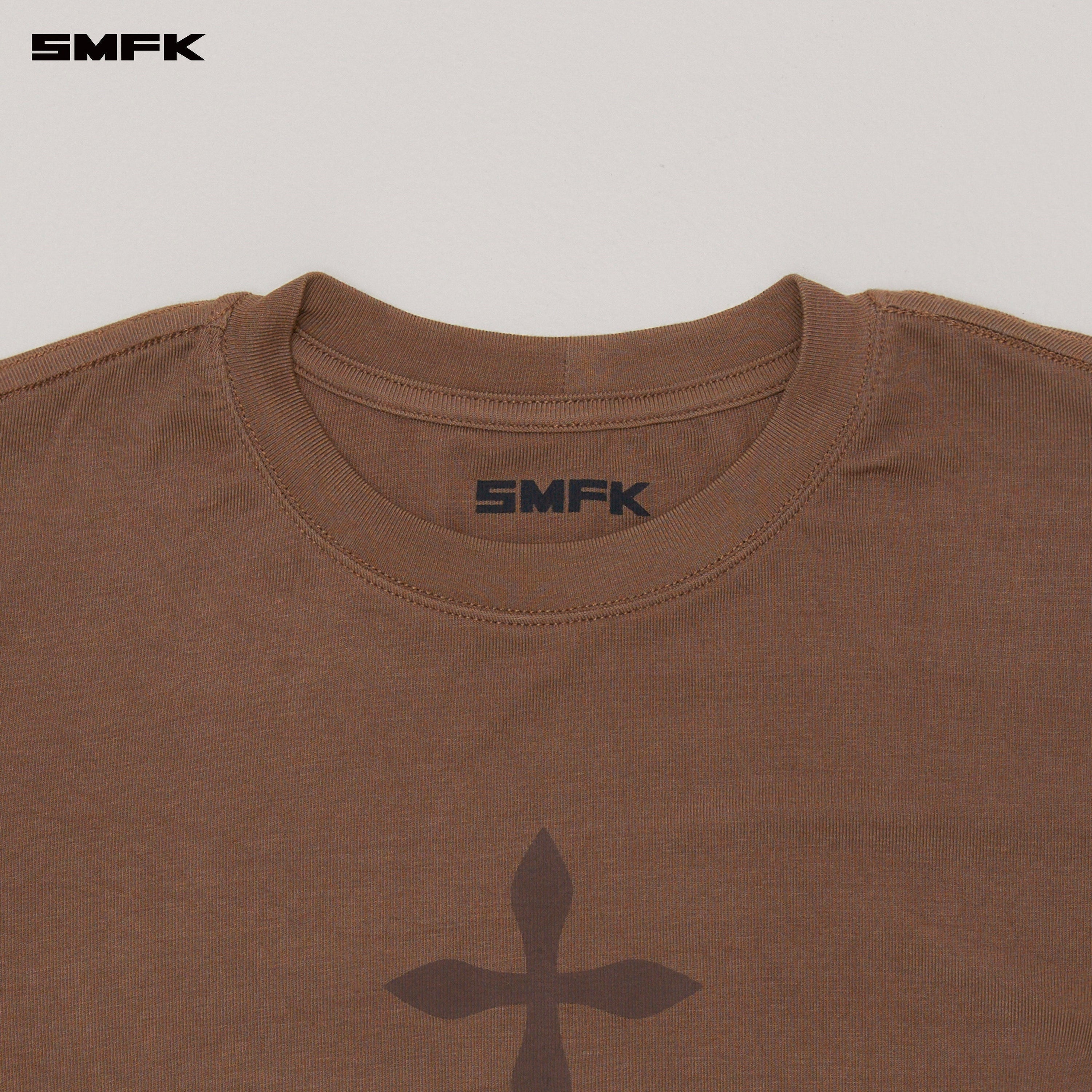 COMPASS ORIGINAL BADGE Tee Wild Horse Brown