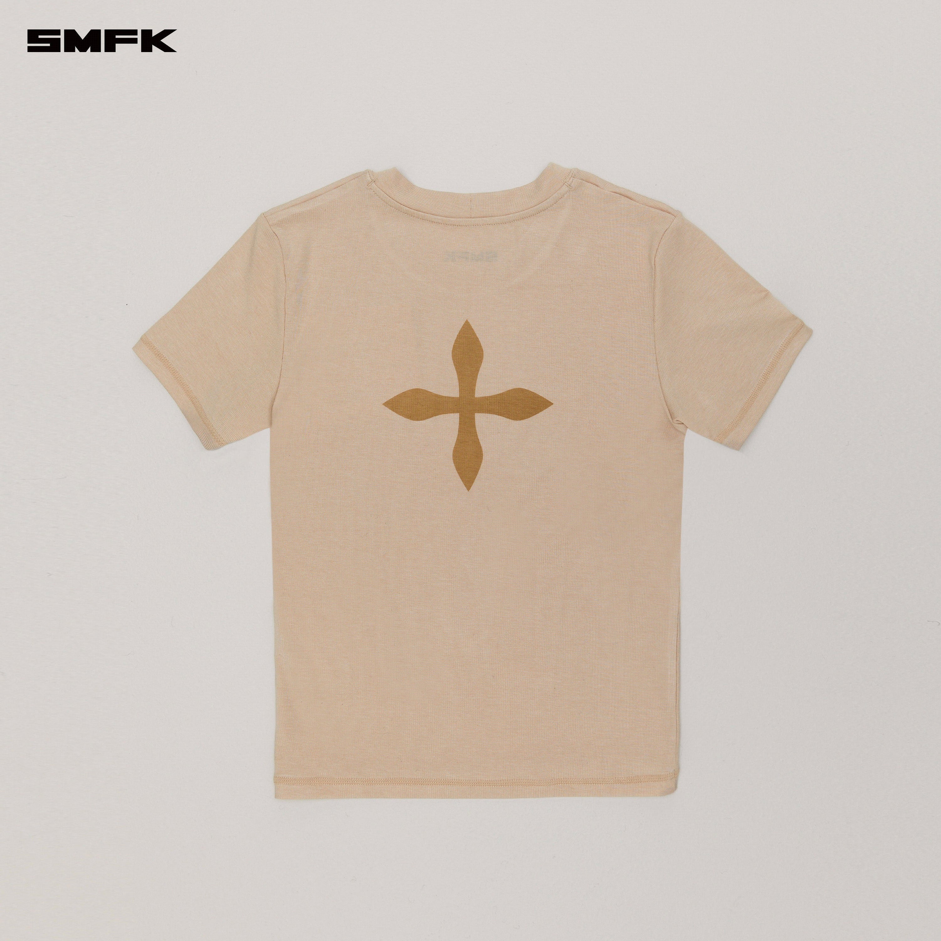 COMPASS ORIGINAL BADGE Tee Sand