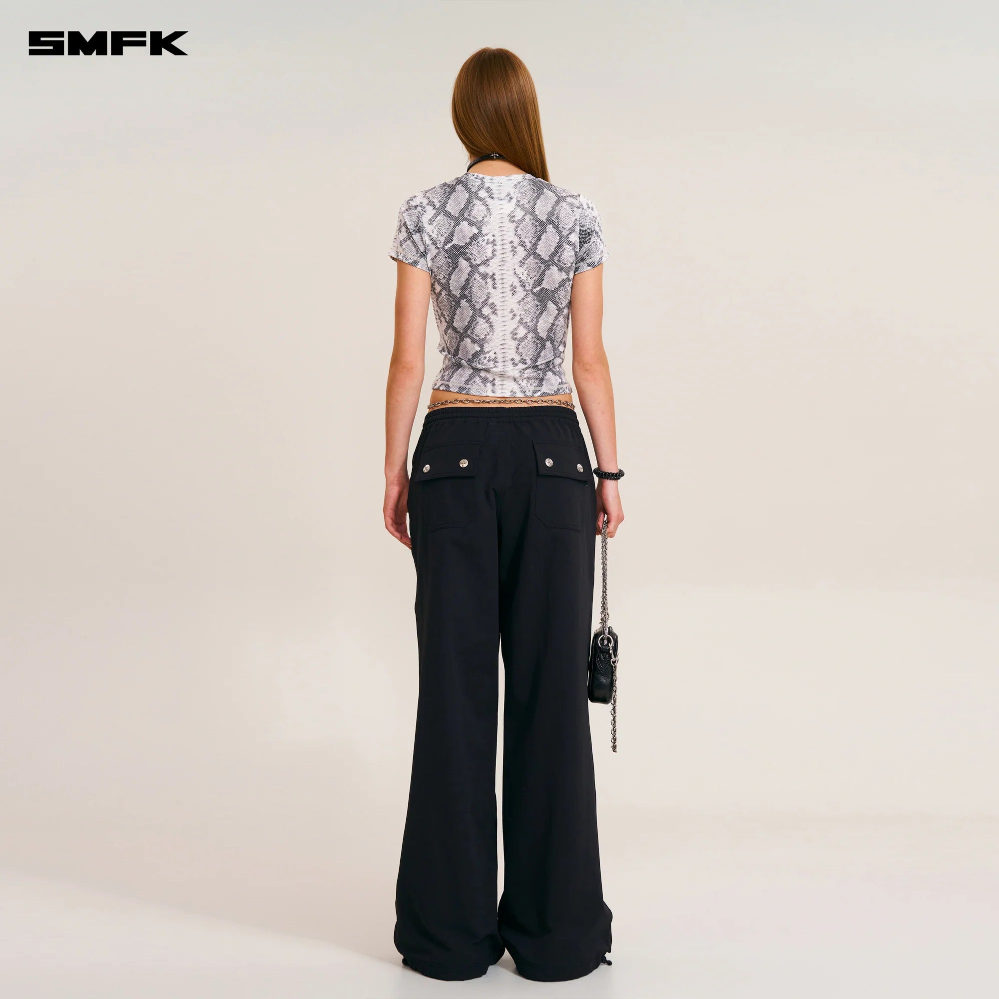 FUTURE X RIPPLE SPORTS SLIM TEE WHITE SERPENT