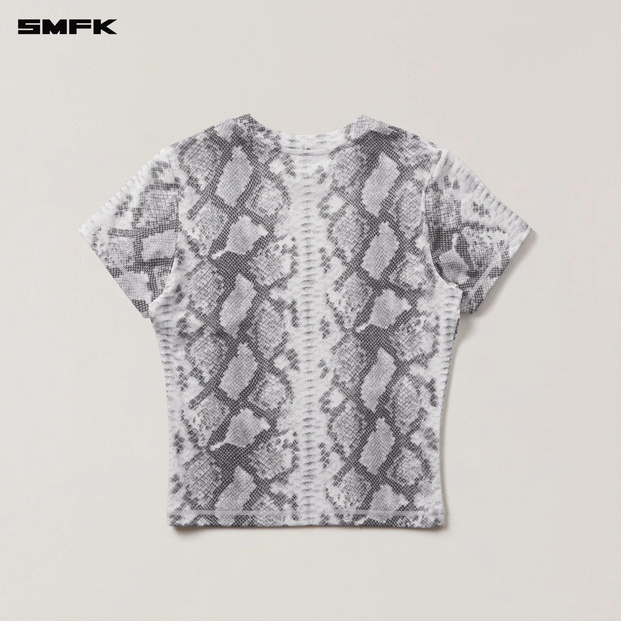 FUTURE X RIPPLE SPORTS SLIM TEE WHITE SERPENT