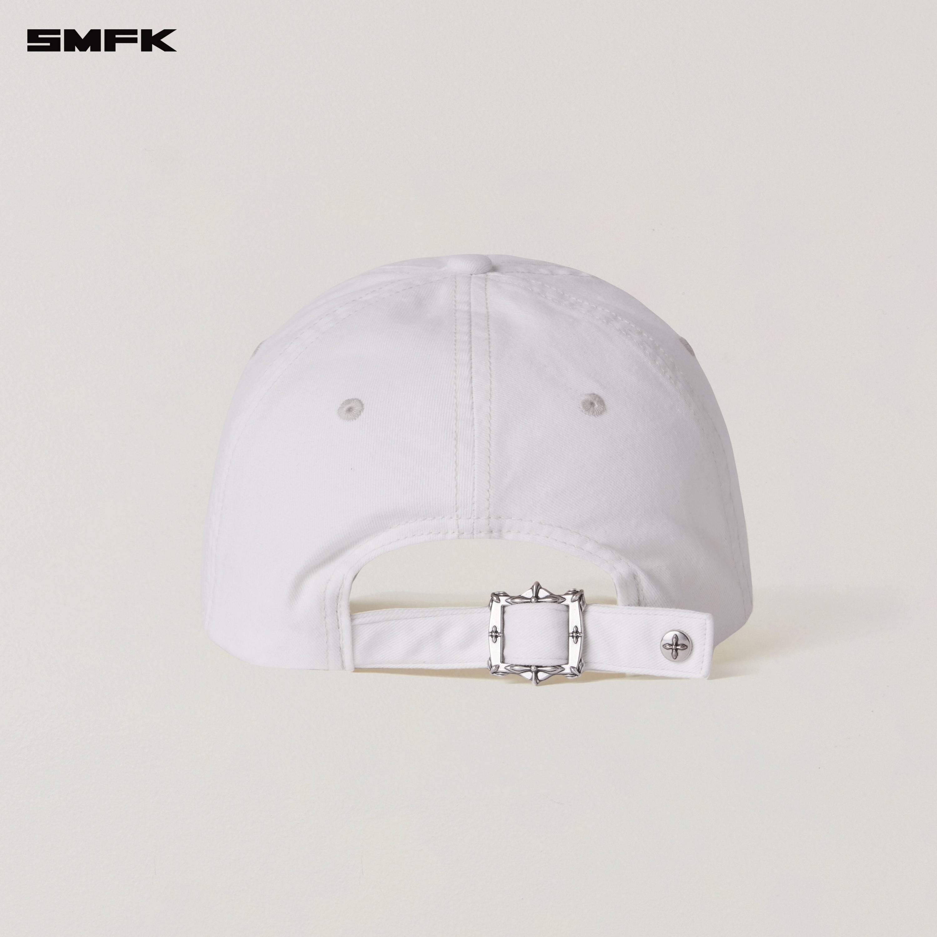 COMPASS BADGE RETRO CARGO CAP SNOW MOUNTAIN WHITE