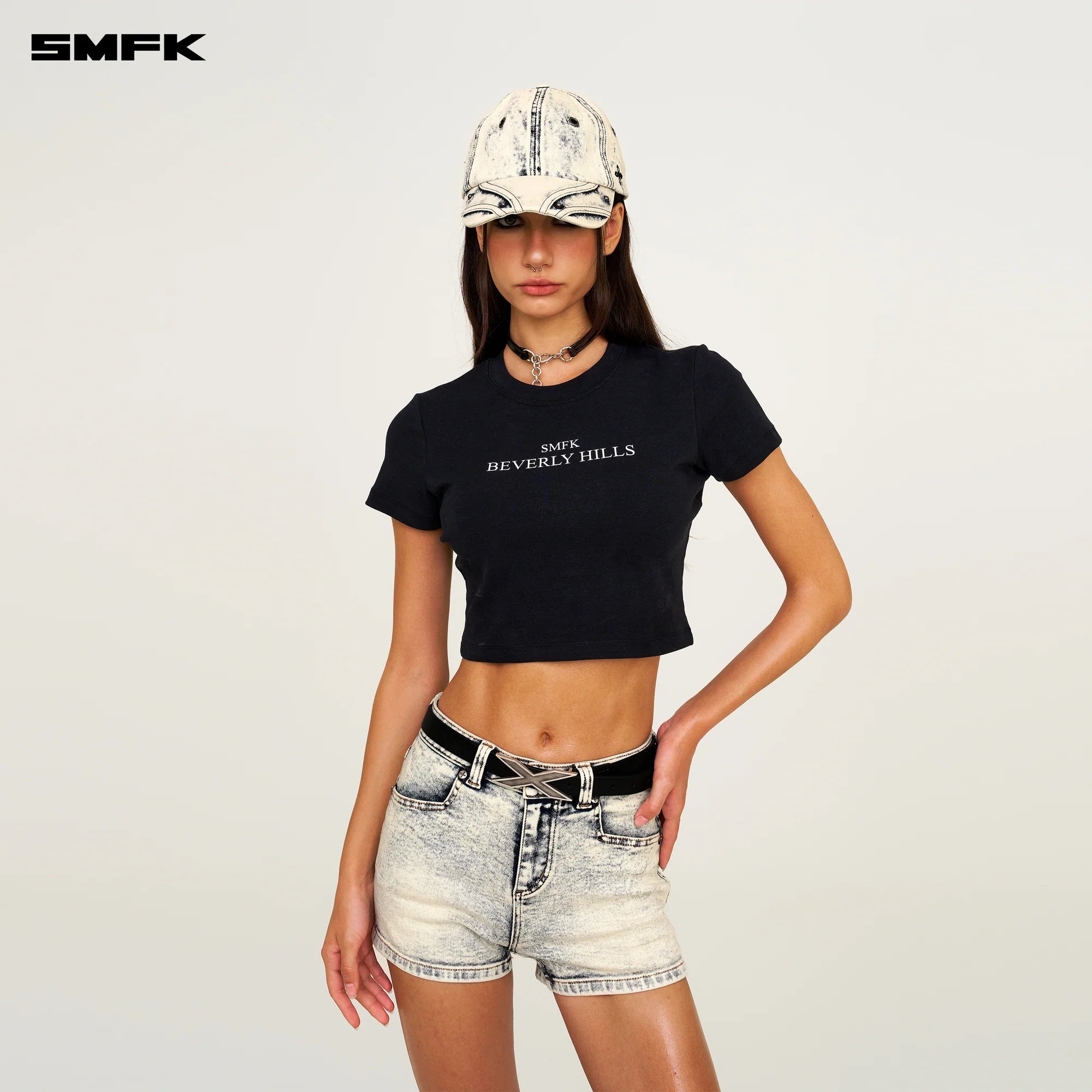 COMPASS RETRO CROSS COWBOY BASEBALL CAP