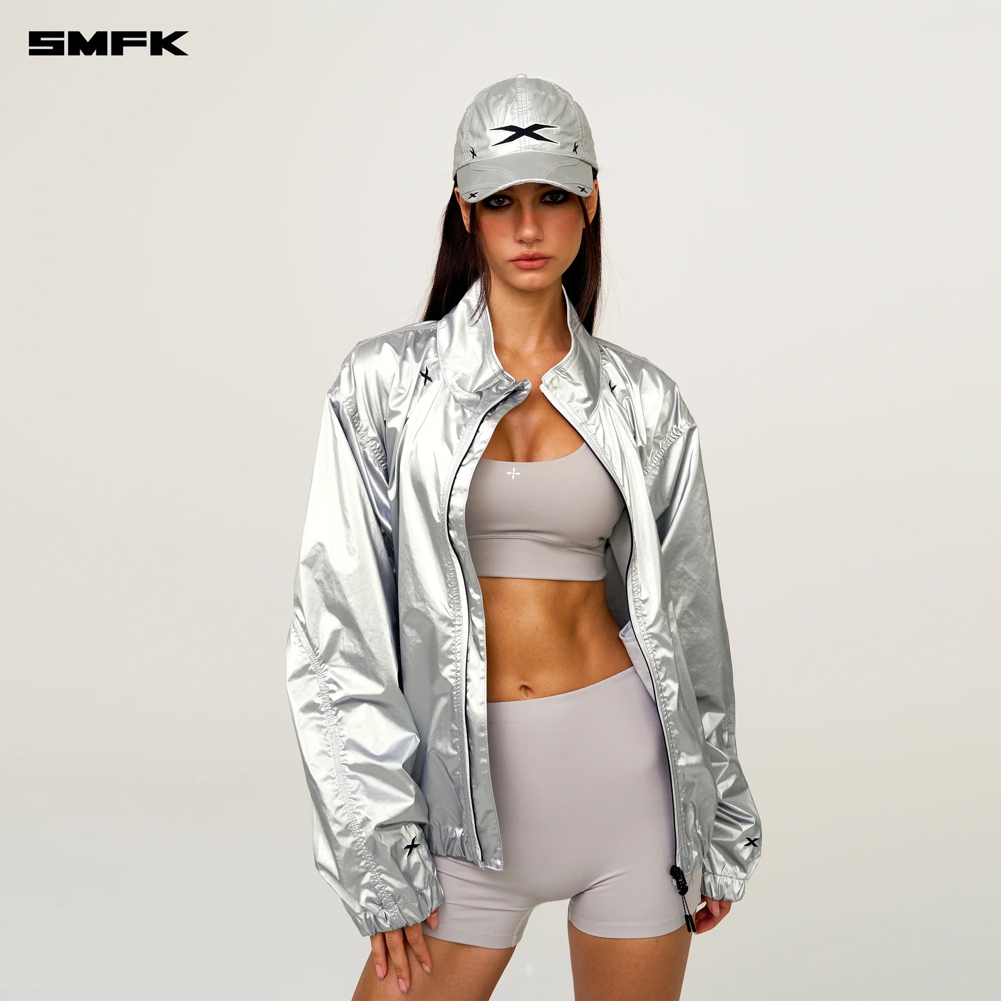 FUTURE X EXTREME GENE ULTRA LIGHT BASEBALL CAP SPACE SILVER