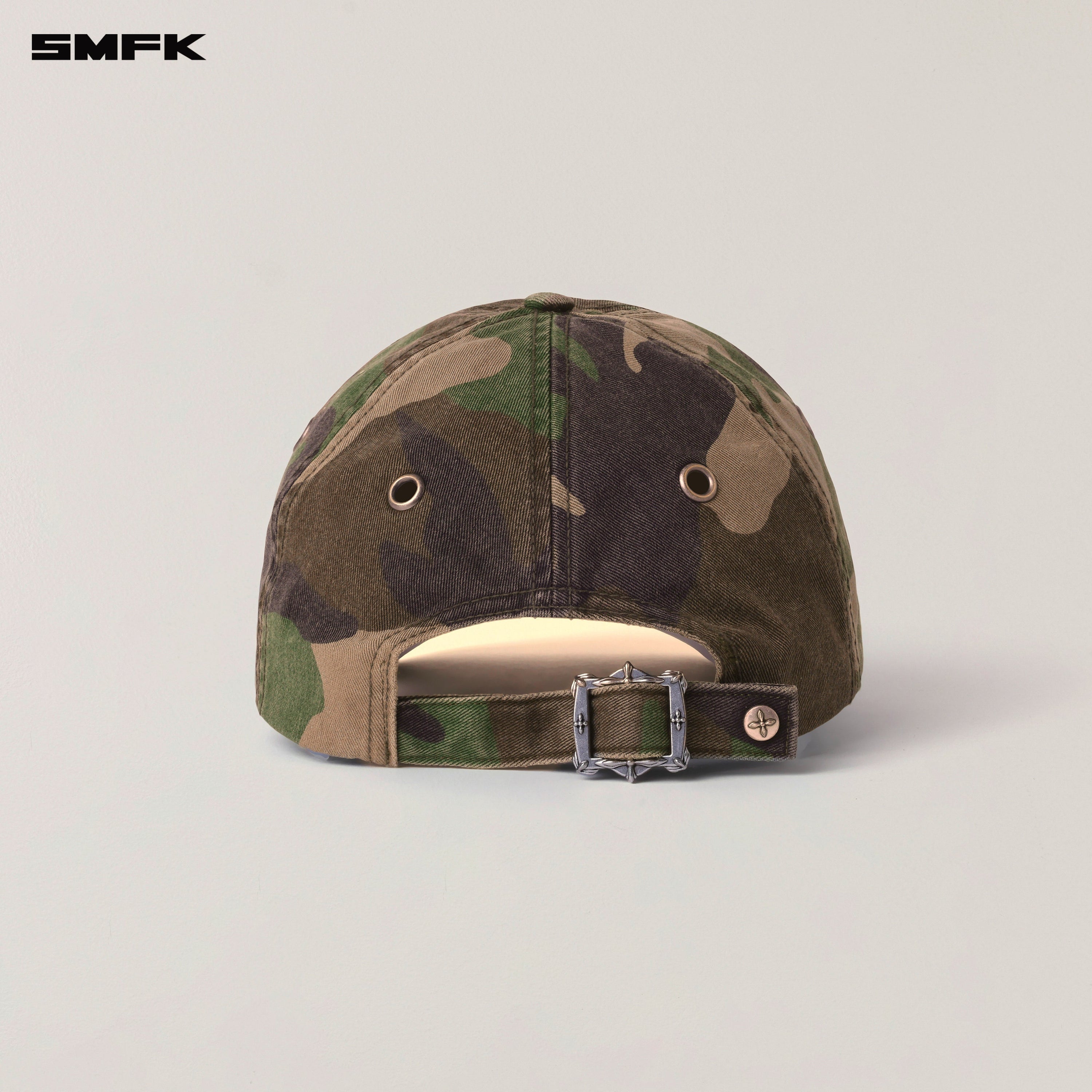 COMPASS BADGE CAMO CARGO CAP ARMY GREEN CAMOUFLAGE