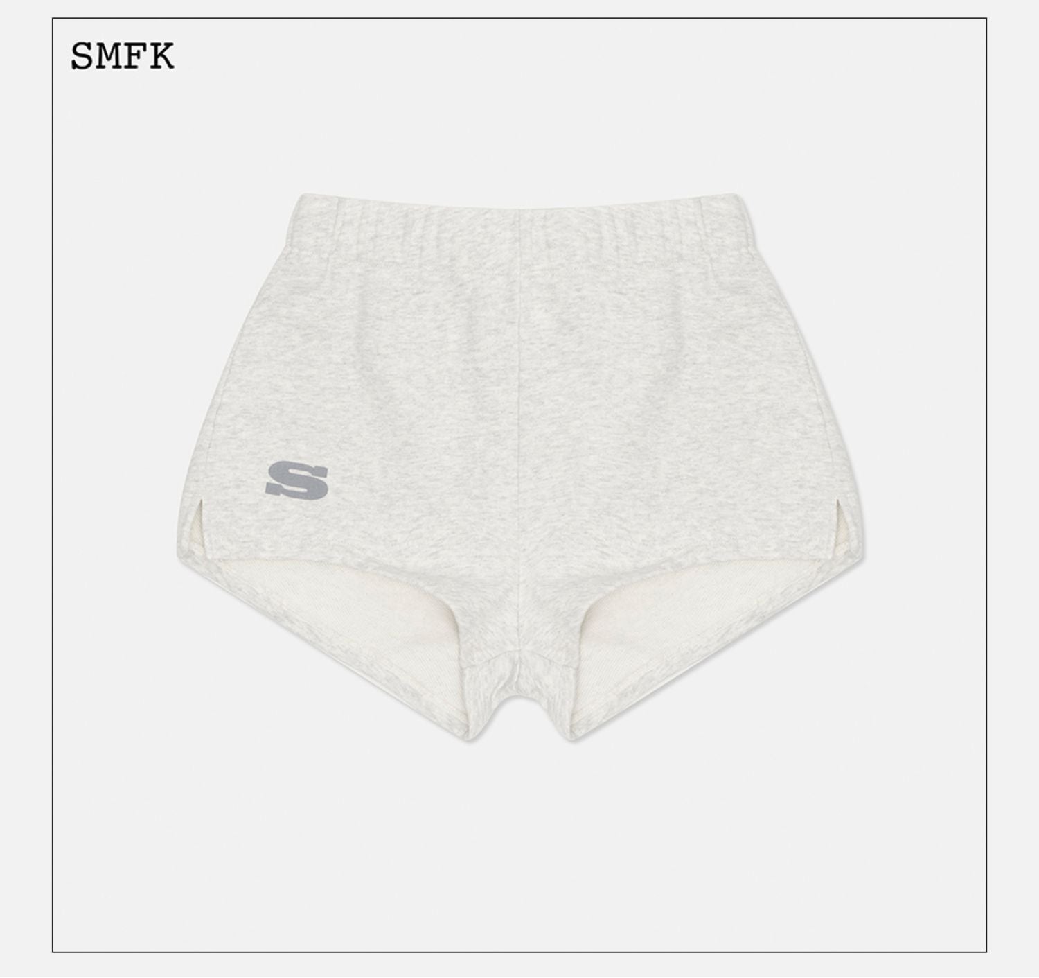 SMFK COMPASS RETRO SCHOOL JOGGING SHORTS/LIGHT FLORAL GREY US007LG