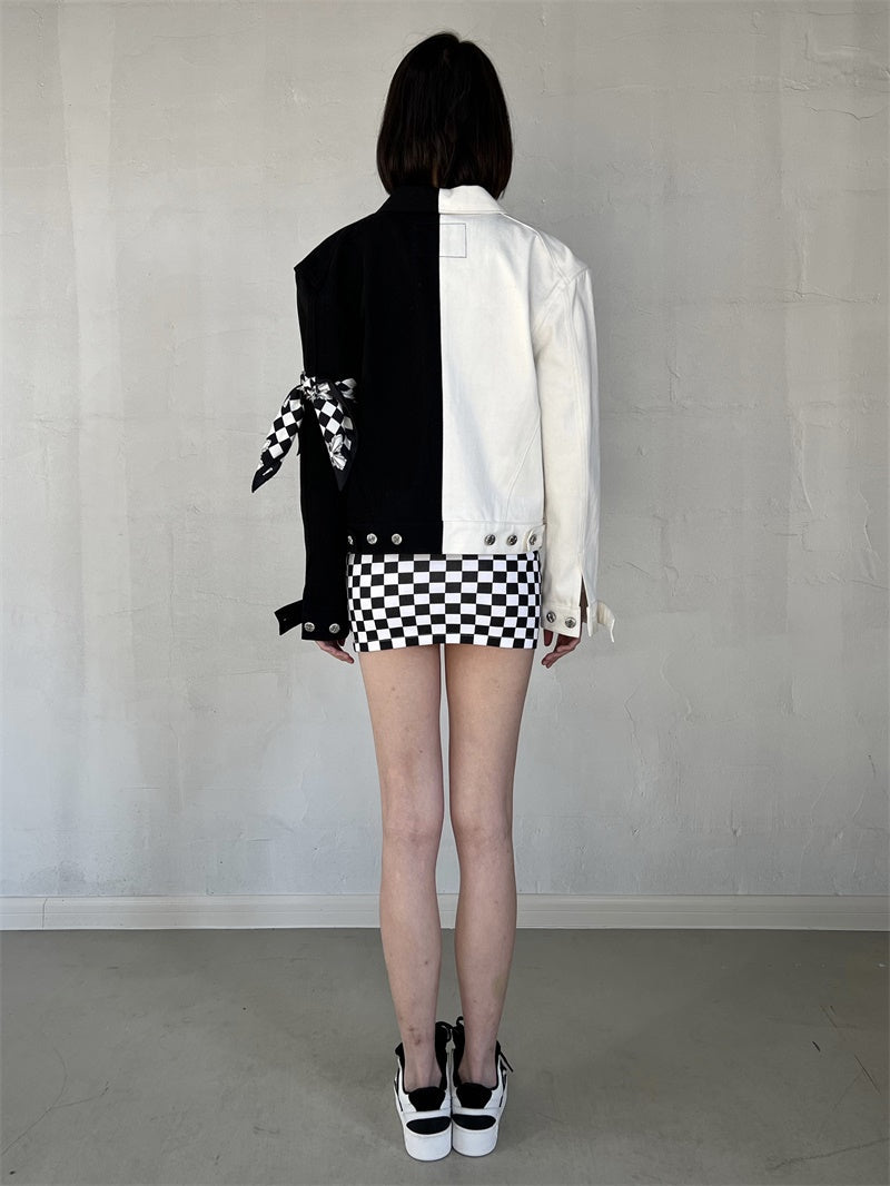 SMFK DAWN GODDESS JEAN JACKET CG003BW+